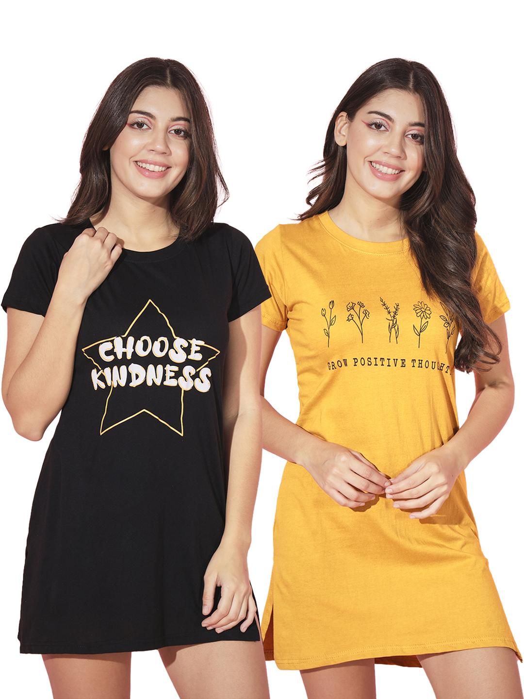 TRENDY WORLD Adults-Women Black Tshirts-picture-14