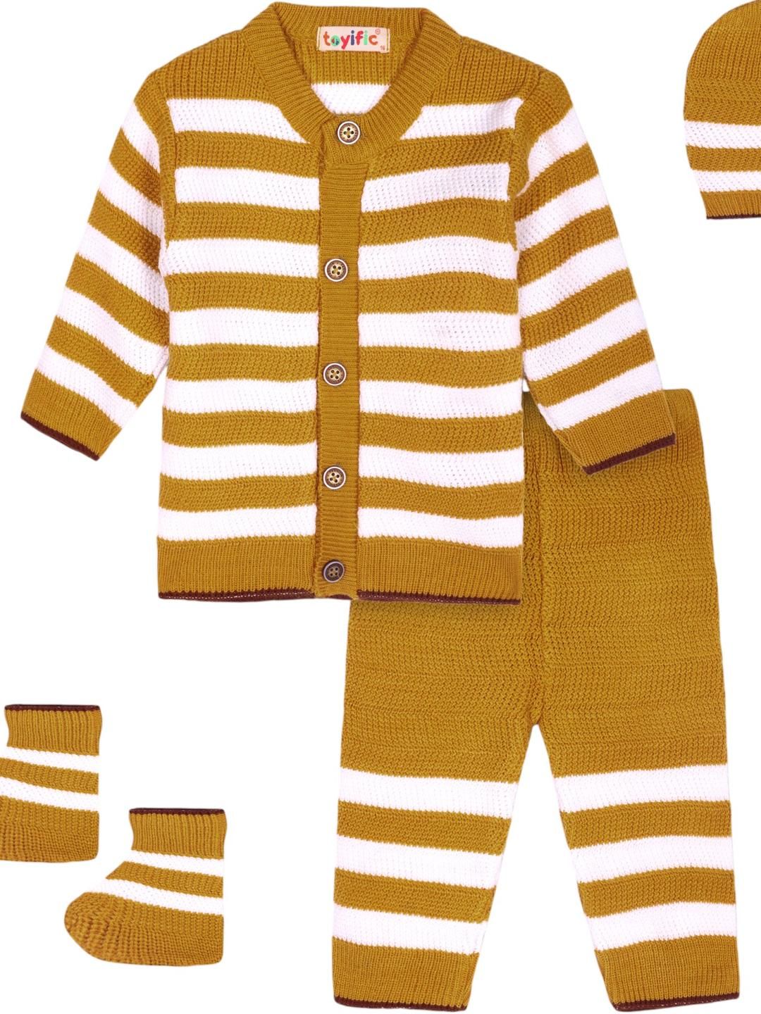 toyific Kids Striped Top with Trousers-picture-25
