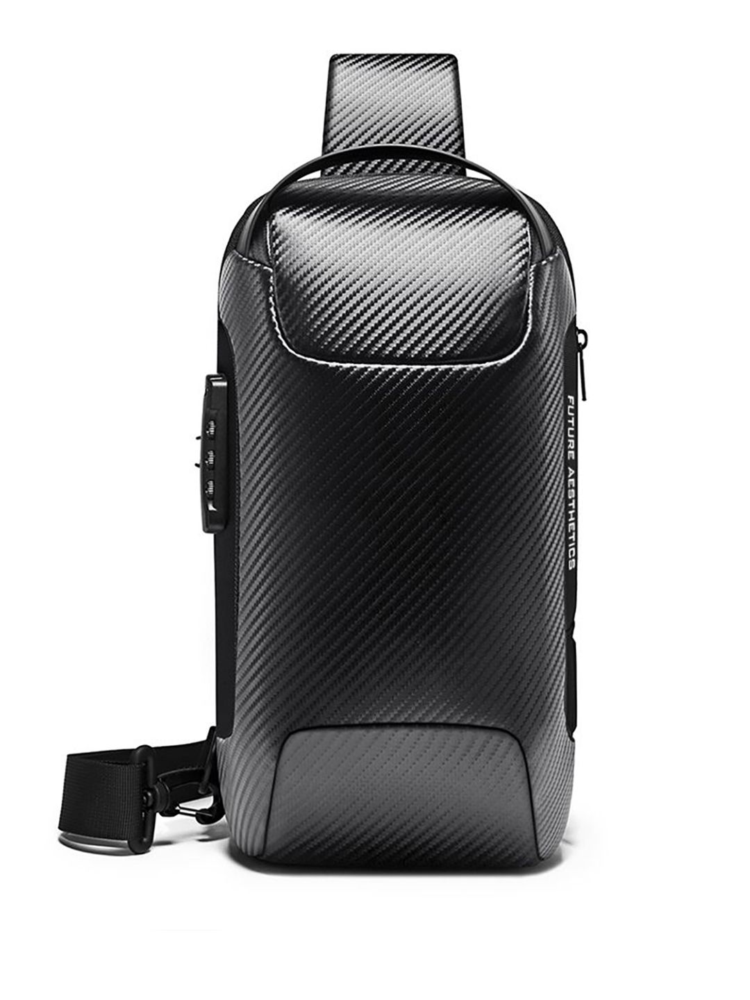 Red Lemon Unisex Crossbody Padded Backpack-picture-23