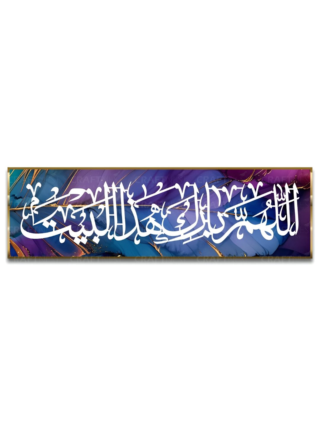 Craftnest creations Purple & White Canvas Religious Wall Paintings-picture-21