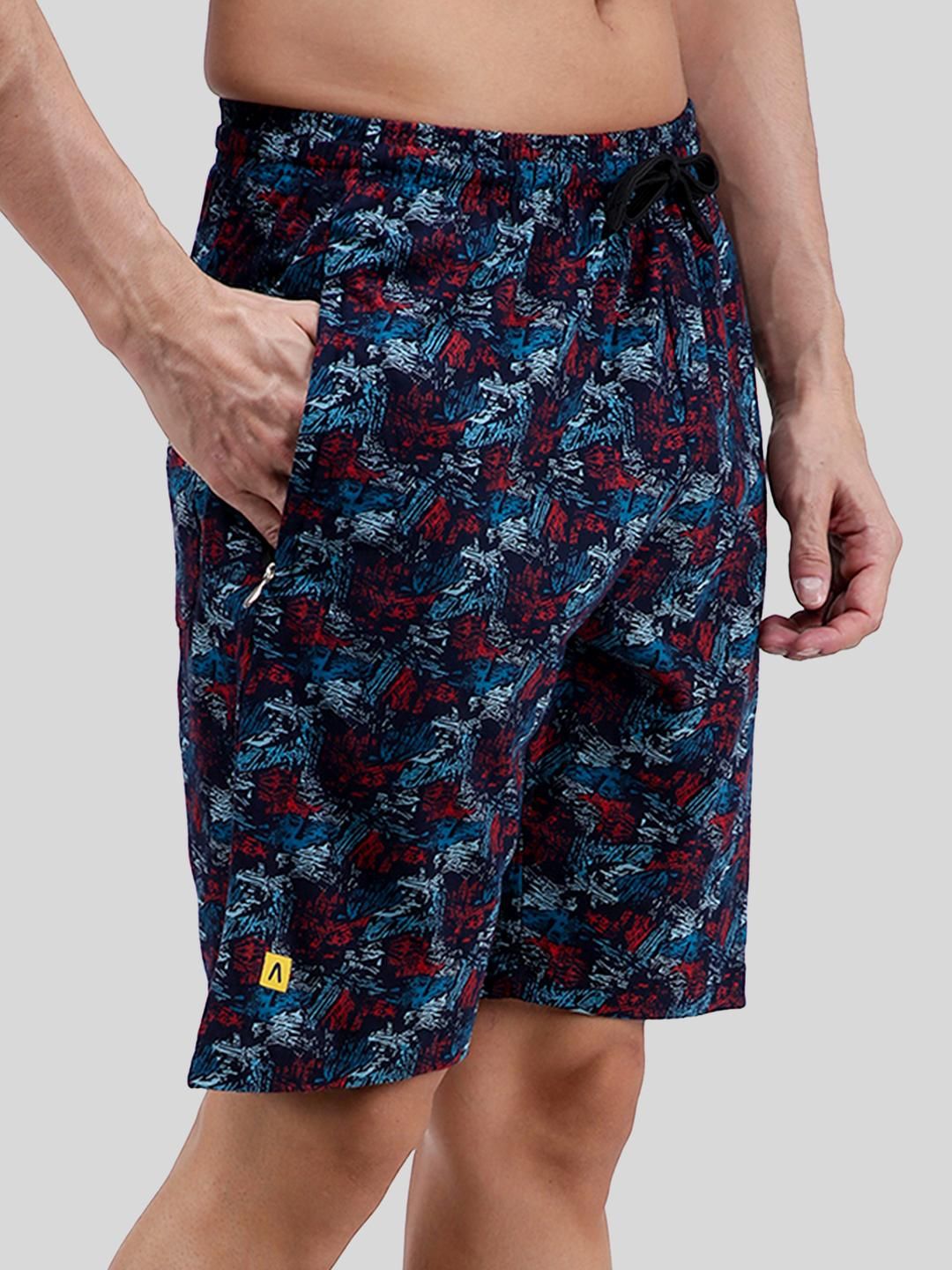 AMUL COMFY Men Printed Lounge Shorts-picture-34