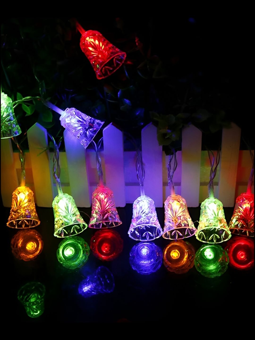 The Purple Tree White Bell Shape LED String Lights-picture-31