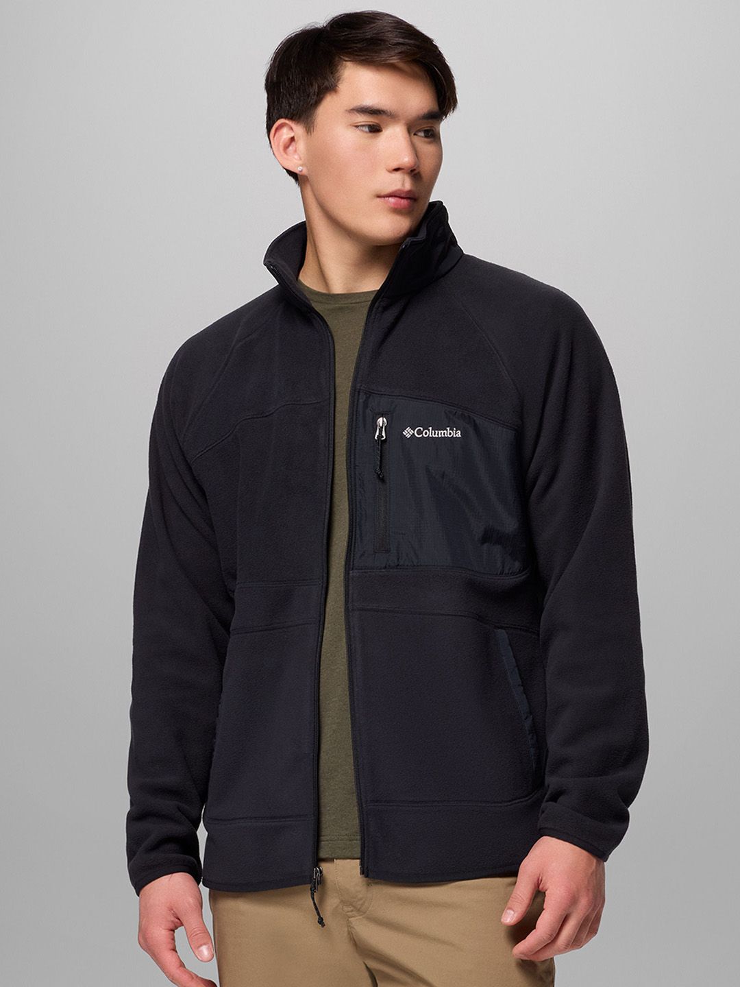 Columbia Fast Trek Overlay Fleece Jacket-picture-47