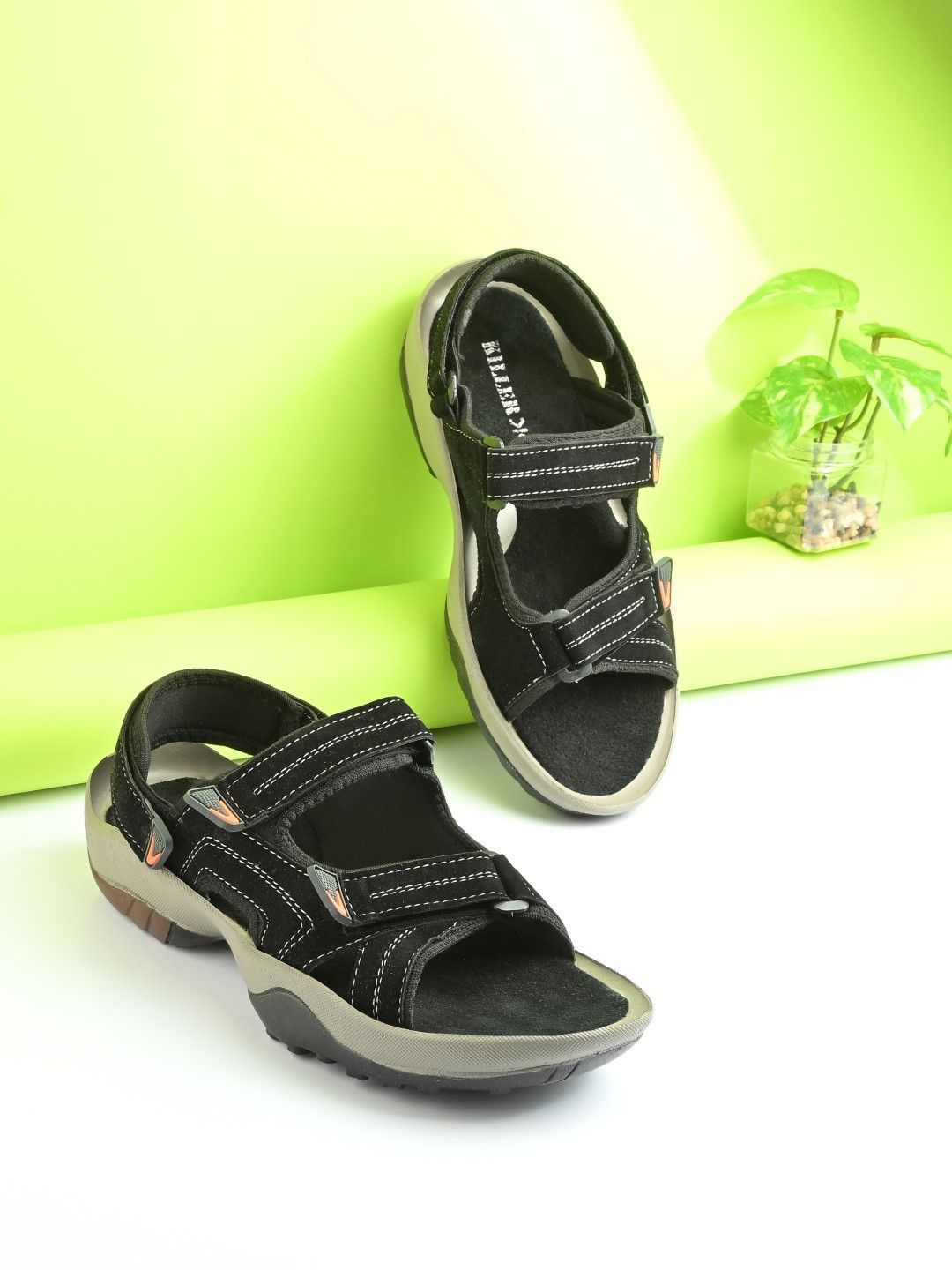 Killer Men Leather Comfort Sandals-picture-14