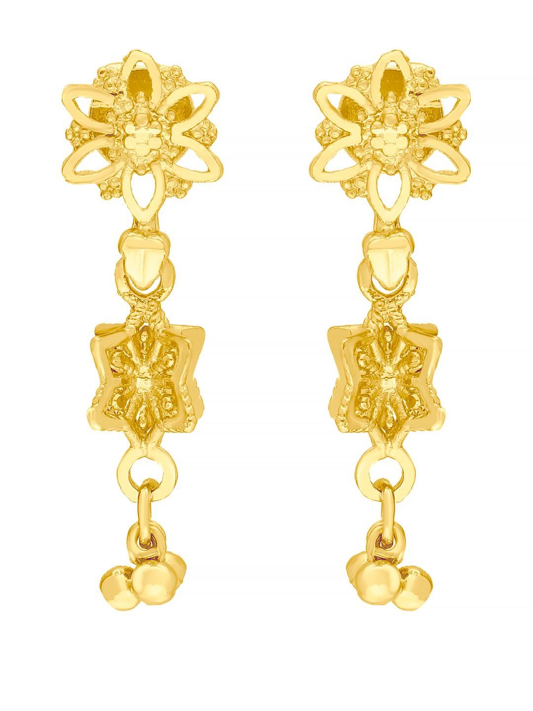 Raj And Deb Gold-Plated Brass Earrings-picture-18