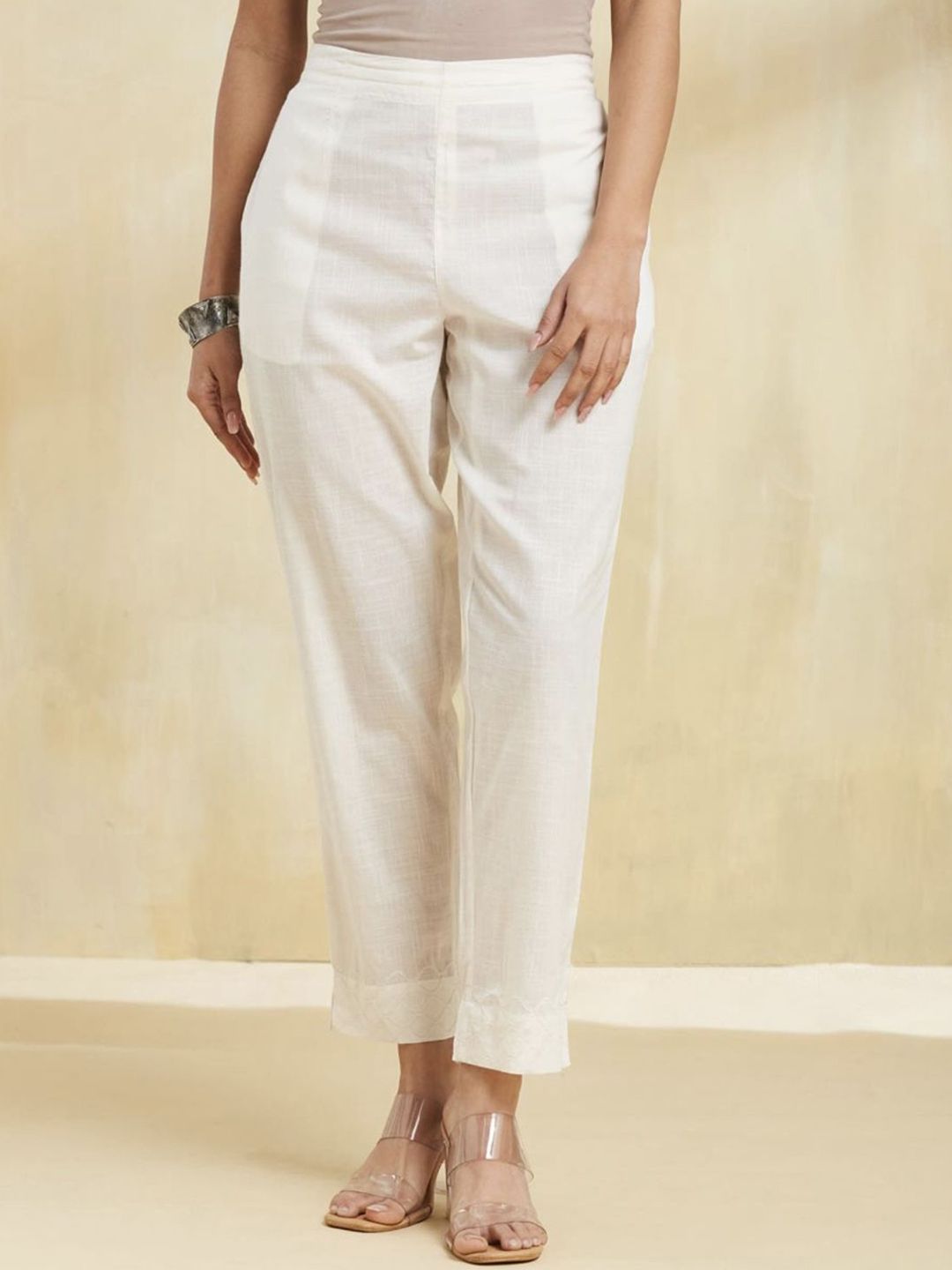 Moda Rapido Women Smart Culottes Trousers-image-7