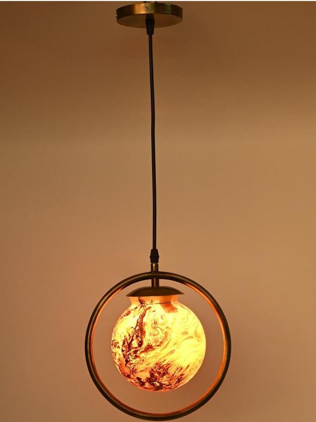 SOMIL Printed Glass Cylinder Ceiling Lamps-image-29