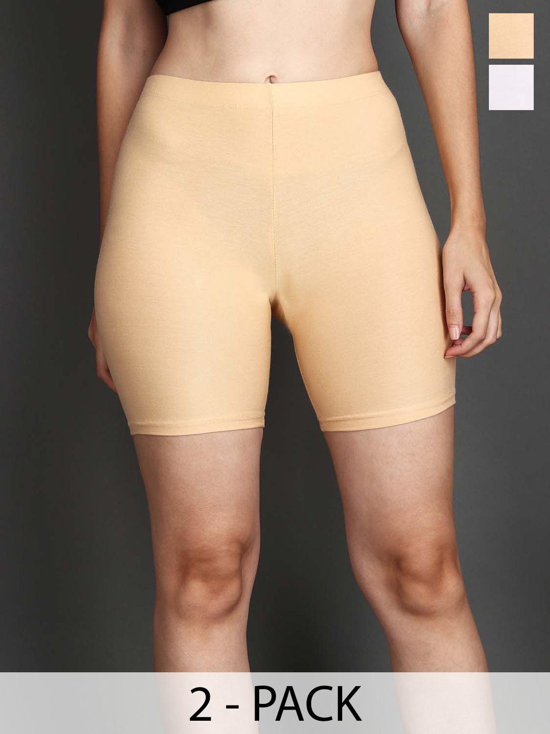 SHOPPY VILLA Women Pack Of 2 Sports Shorts-picture-24