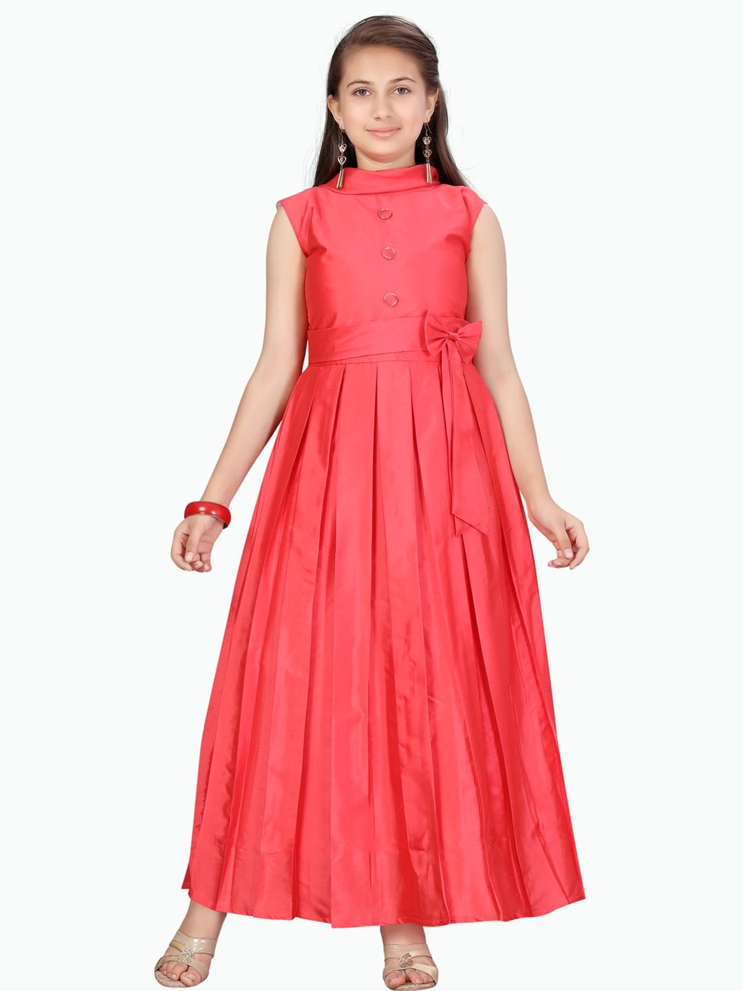 Sangria Red Silk Dresses-image-32