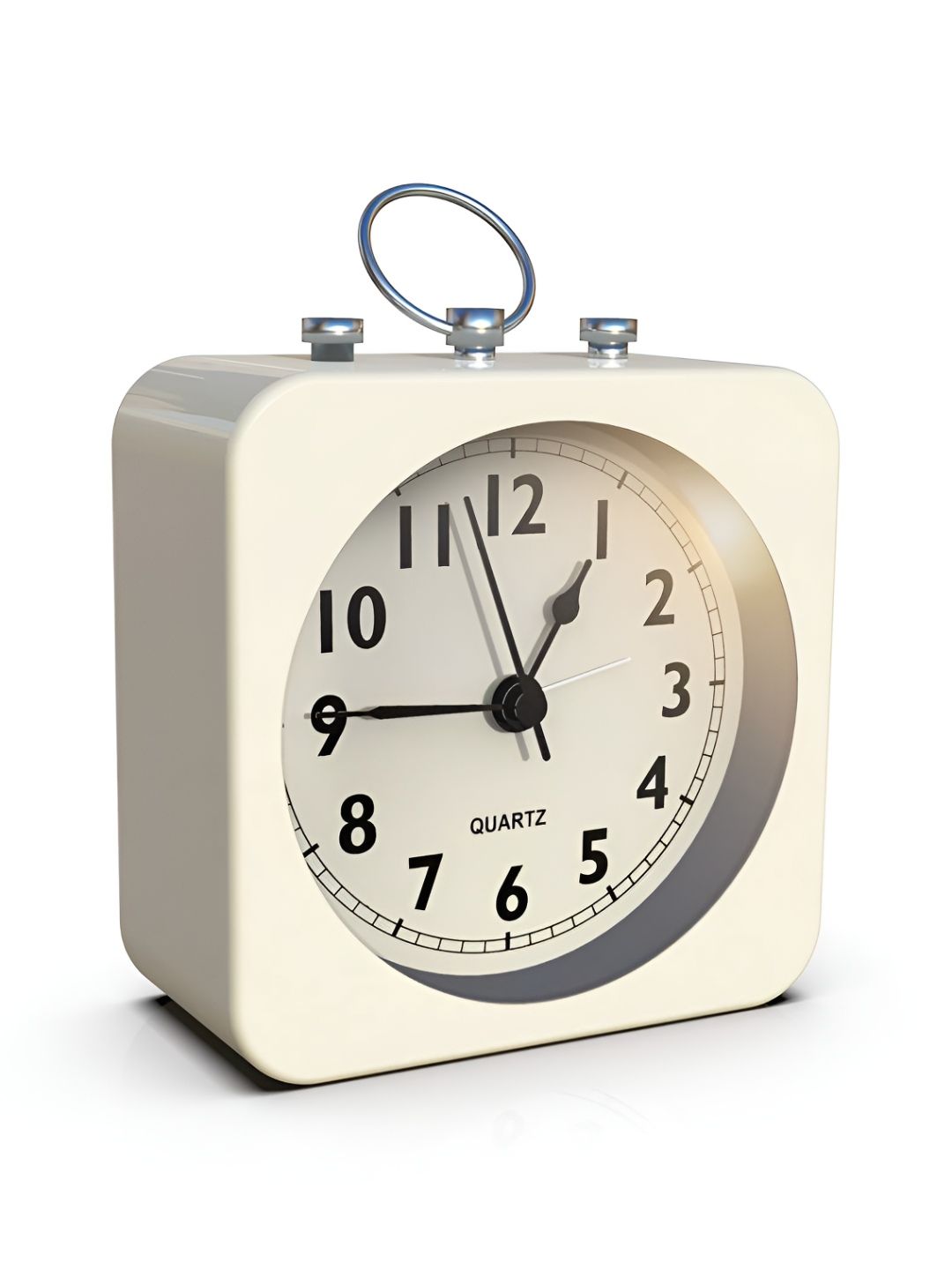 Kadio White Vintage Alarm Clock-picture-45