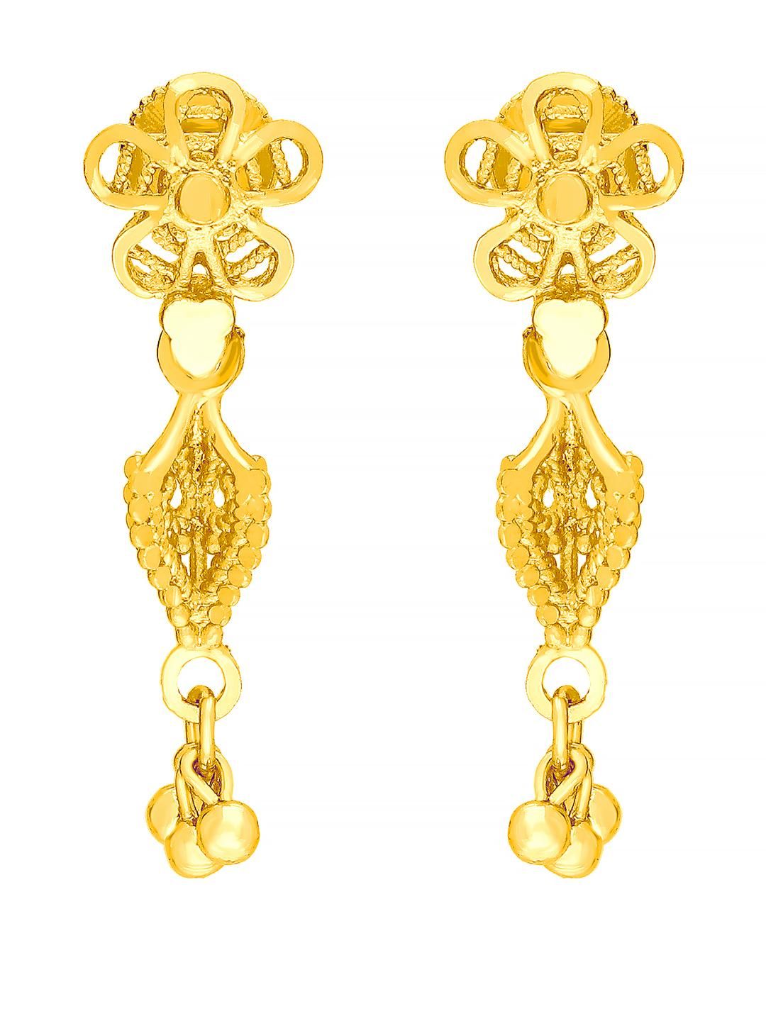 Raj And Deb Gold-Plated Brass Earrings-picture-11