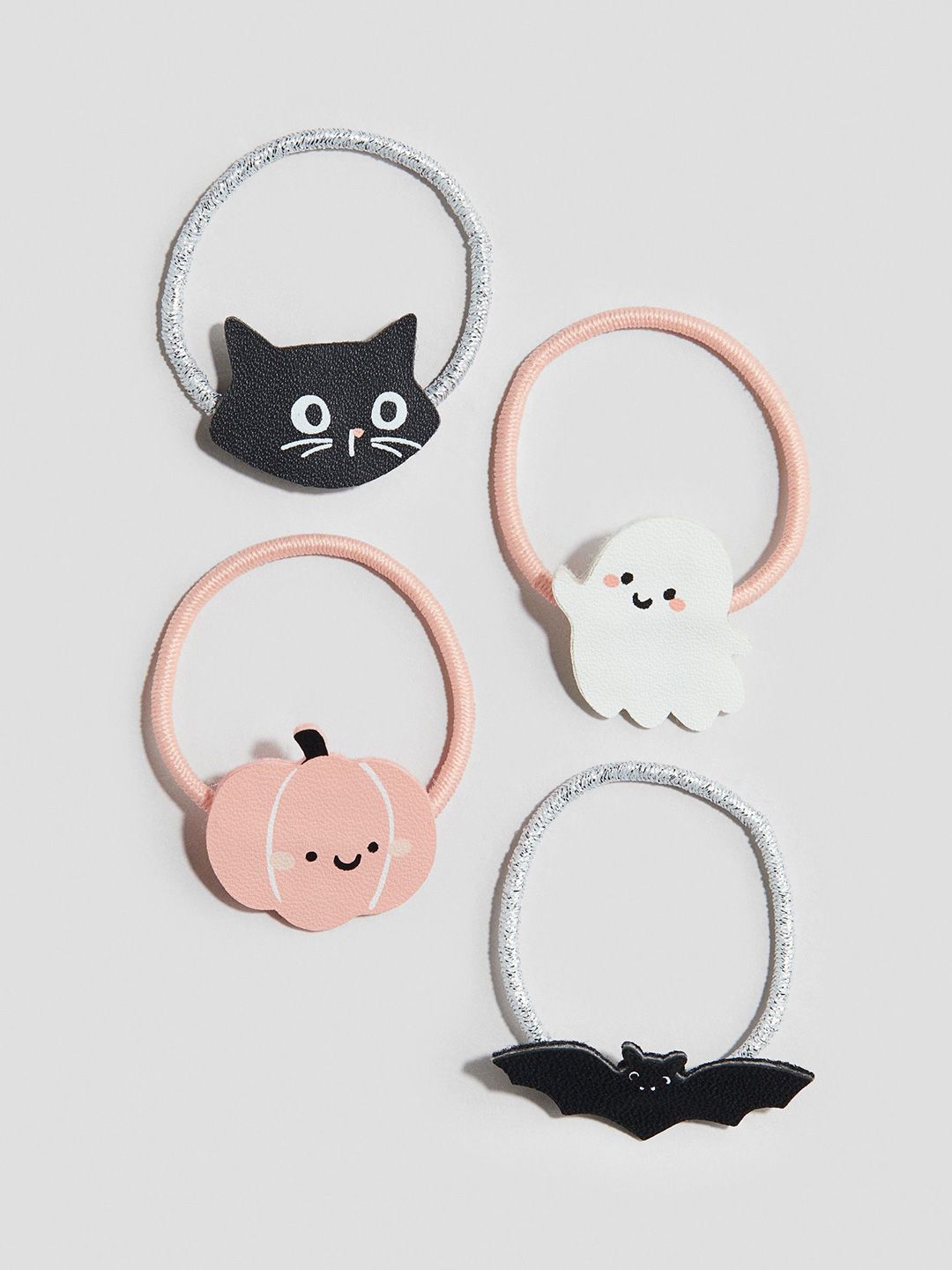 H&M 4-Pack Appliqud Hair Elastics-picture-27