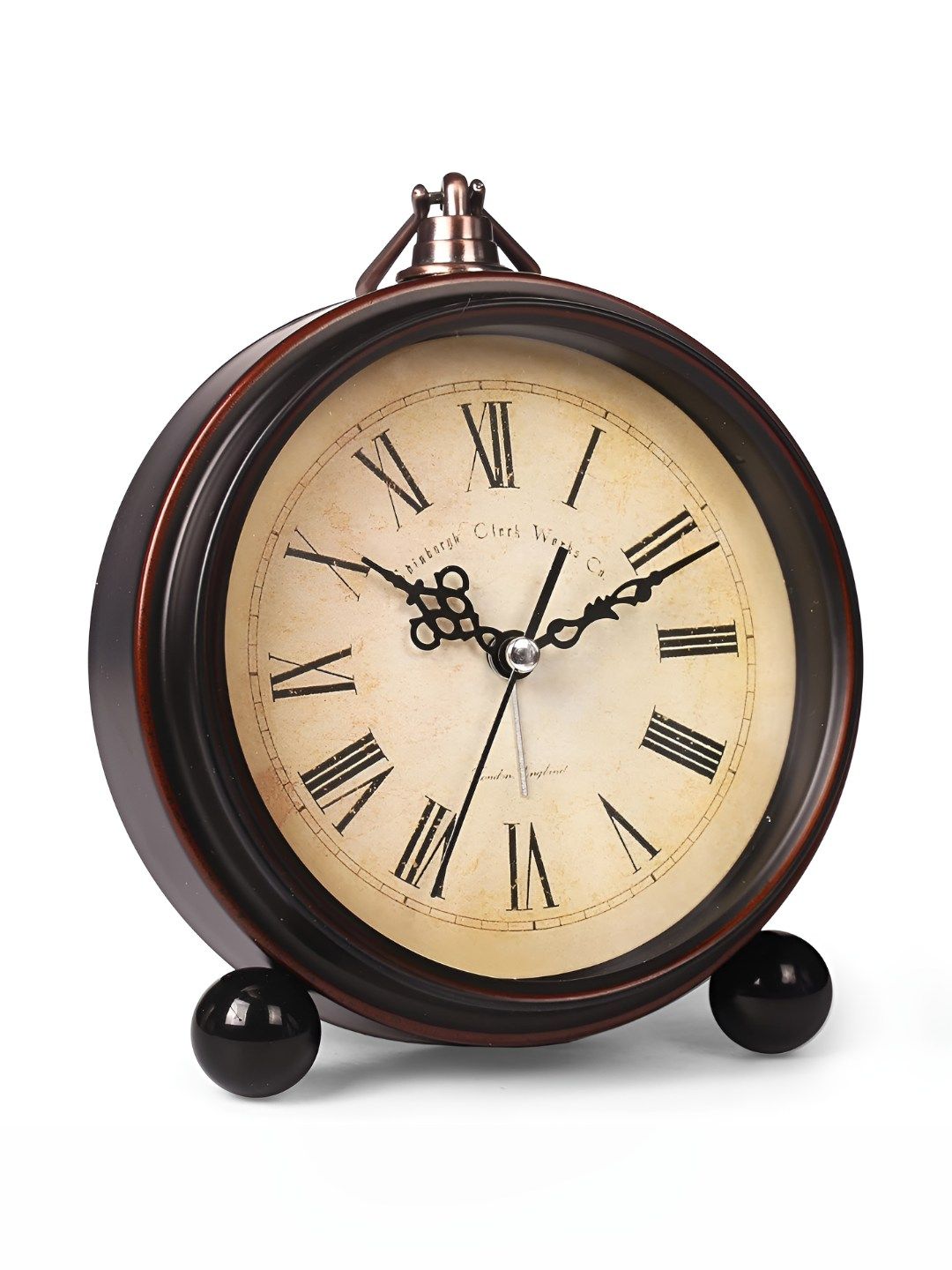 Kadio Burgundy Traditional Alarm Clock-picture-55