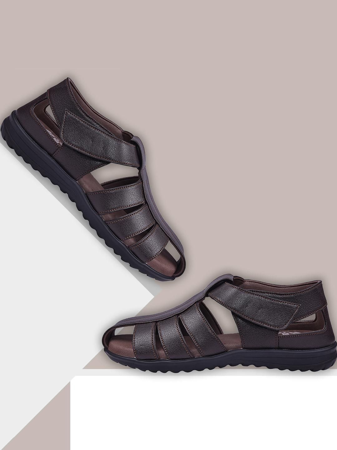 DR.PLUS Men Diabetic & Orthopedic Light Weight Sandals-image-14