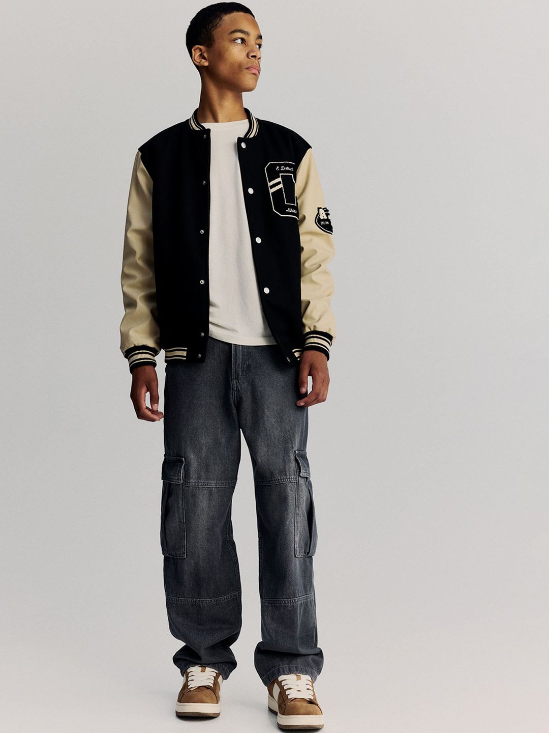 H&M Baggy Fit Cargo Jeans-picture-56