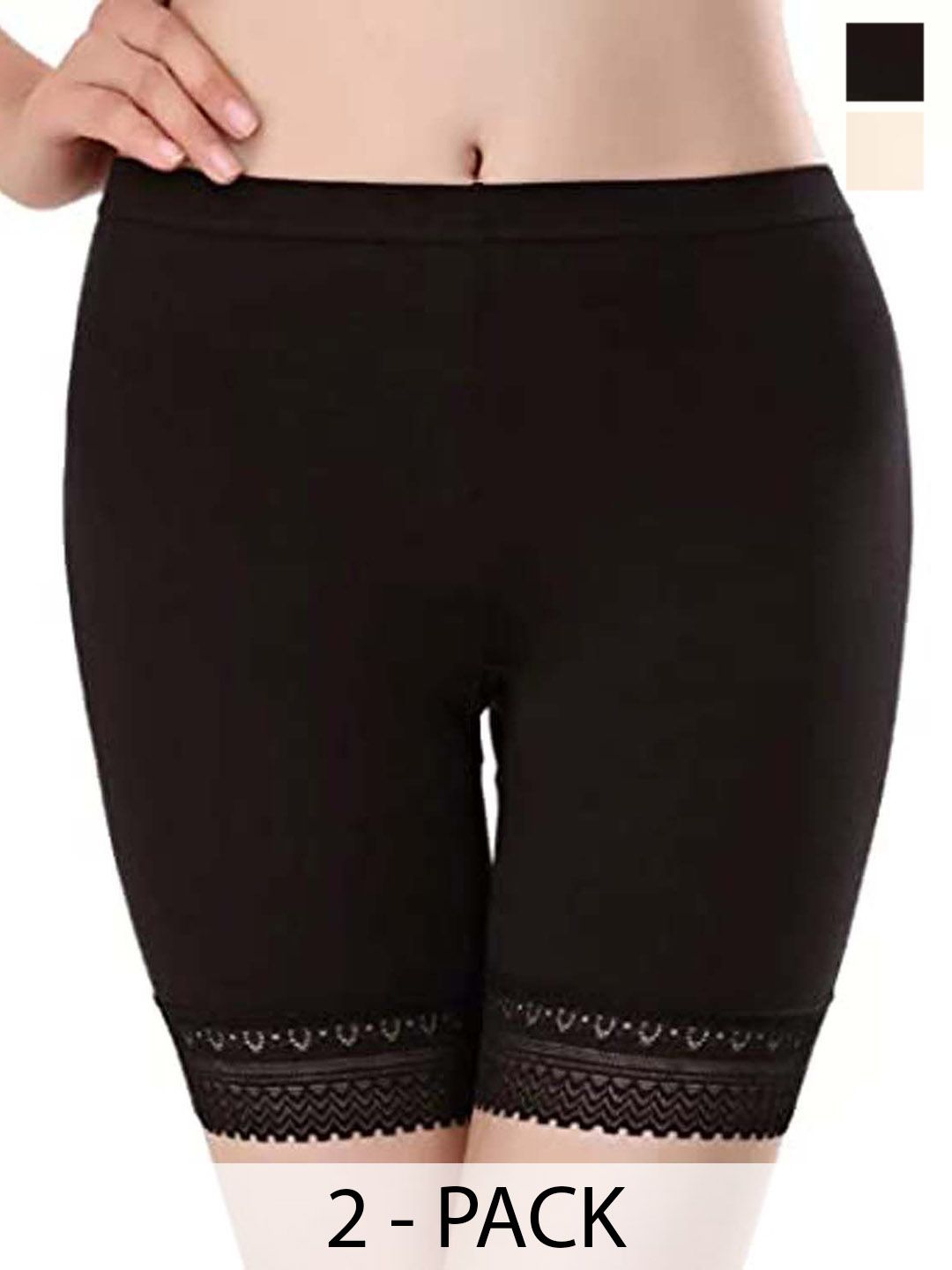 SHOPPY VILLA Women Pack of 2 Outdoor Shorts-picture-35