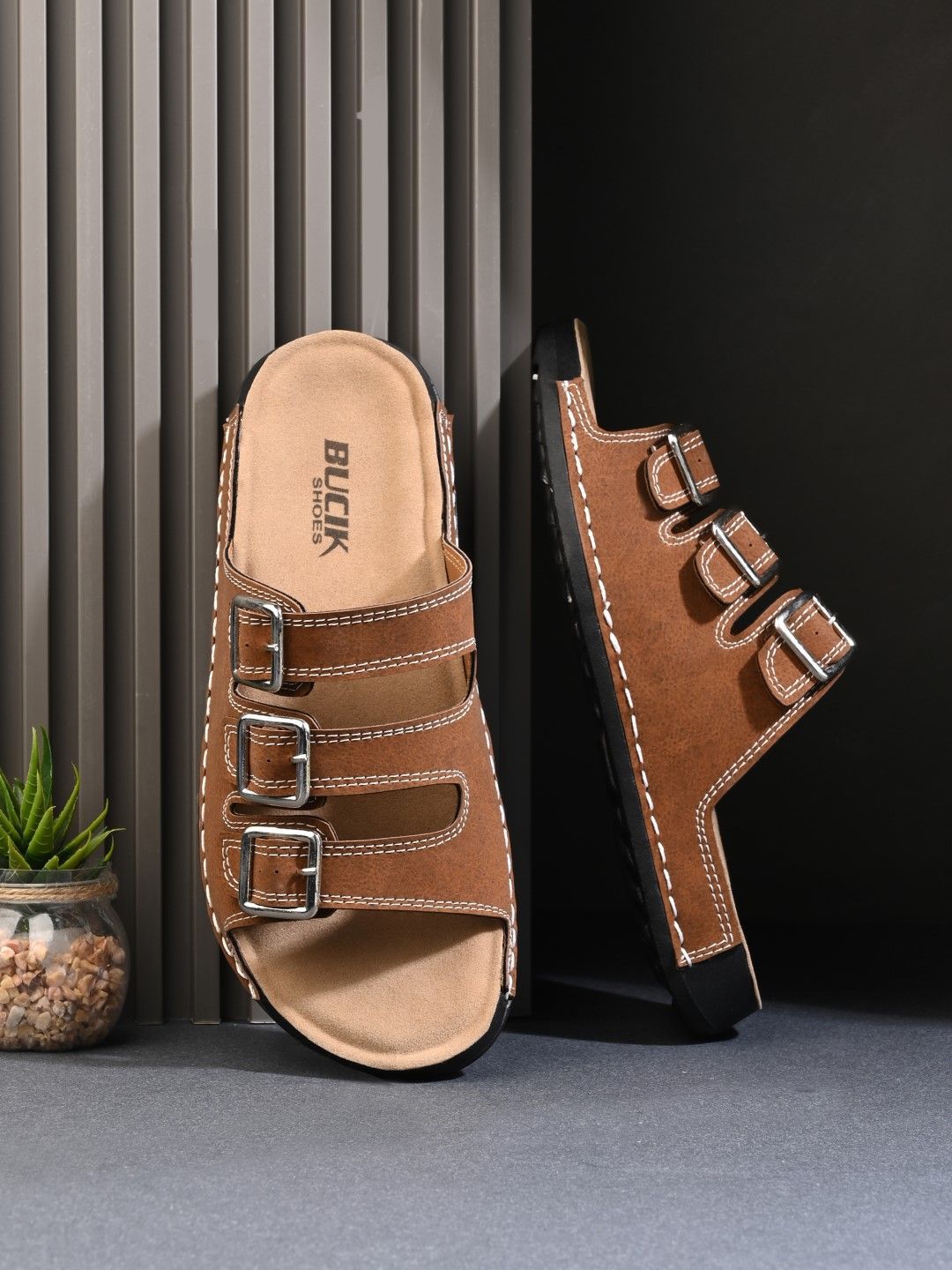 BUCIK Men Comfort Sandals-image-11