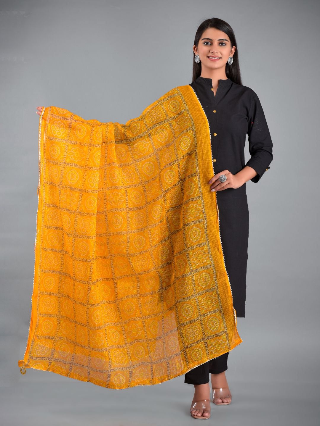 Apratim Printed Bandhani Dupatta-picture-26