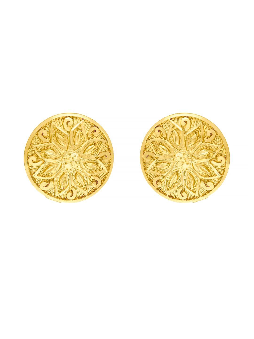Raj And Deb Gold-Plated Brass Earrings-picture-31