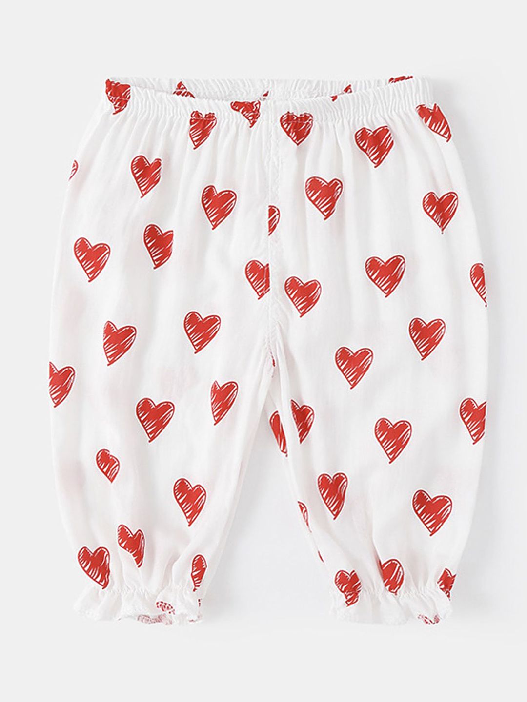 LULU & SKY Girls Printed Loose Fit High-Rise Trousers-picture-10