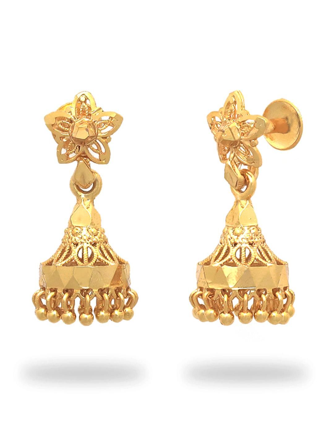 Raj And Deb Gold-Plated Brass Earrings-picture-27