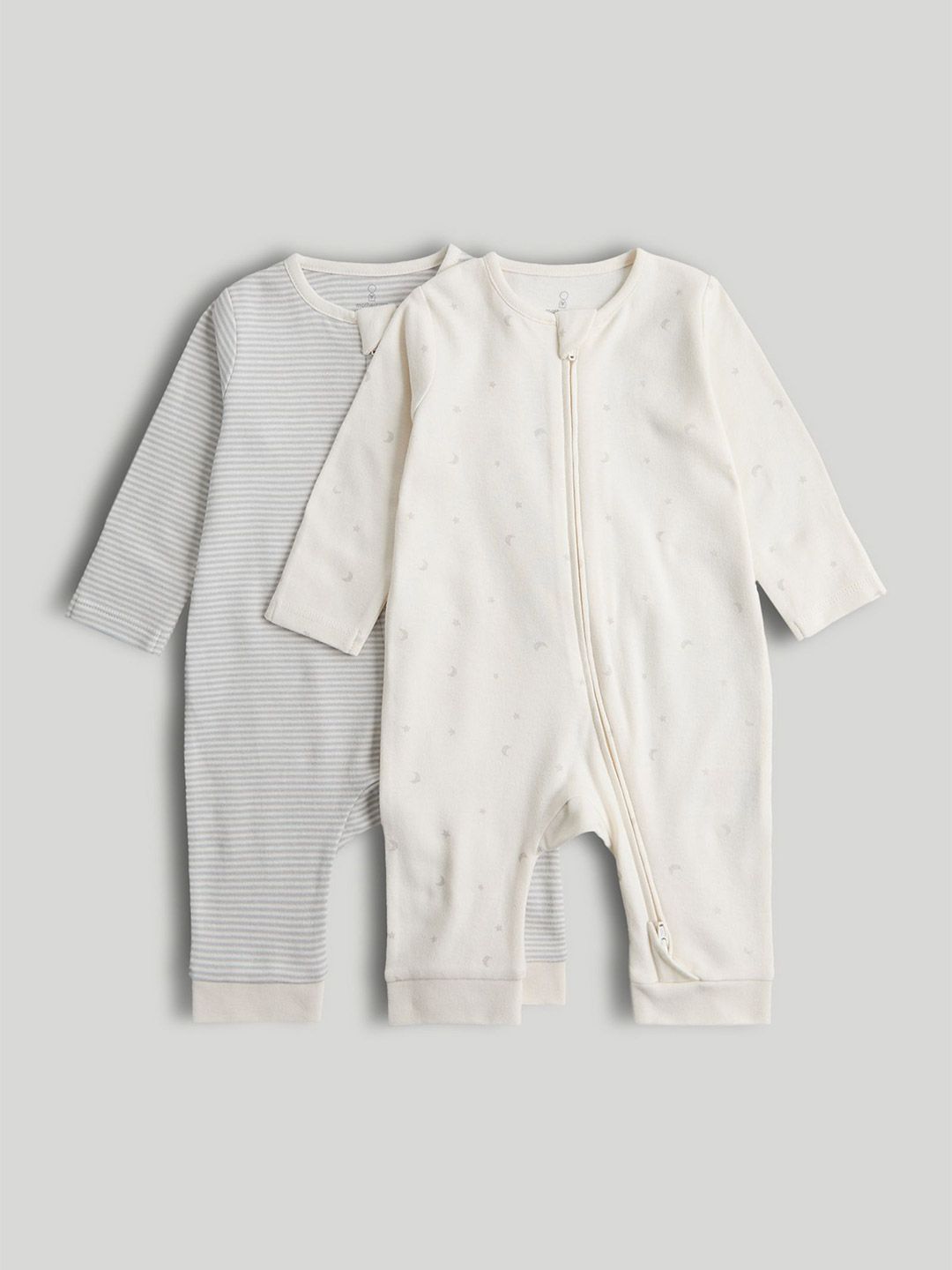 mothercare Kids Pack of 2 Cotton Sleepsuit-picture-32