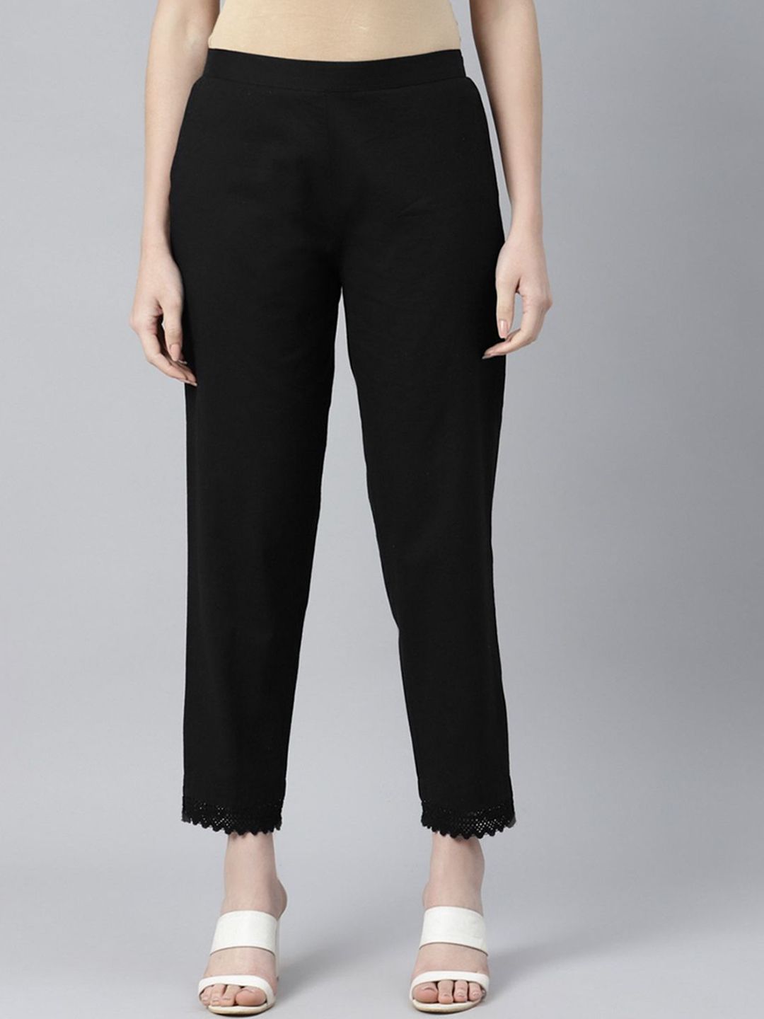 Moda Rapido Women Smart Culottes Trousers-image-8