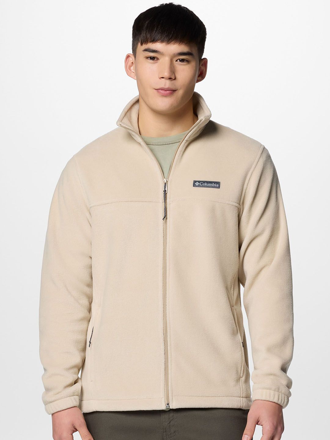 Columbia Men Mock Collar Solid Lightweight Casual Bomber Jacket-picture-33