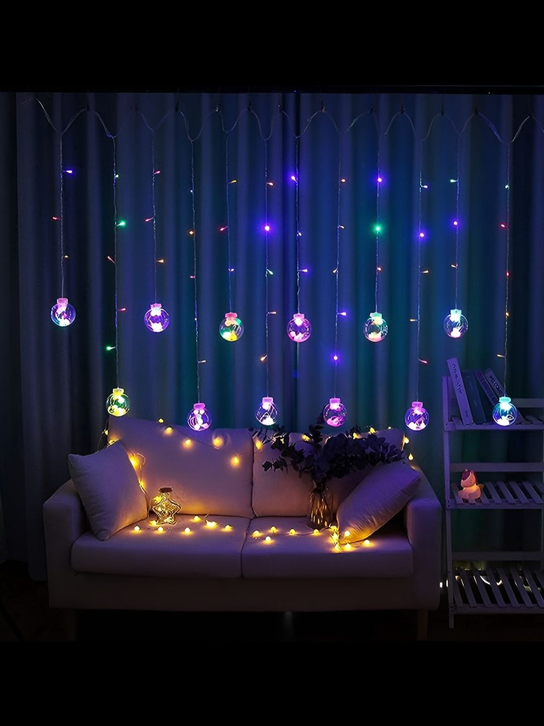 The Purple Tree White LED String Lights-image-42