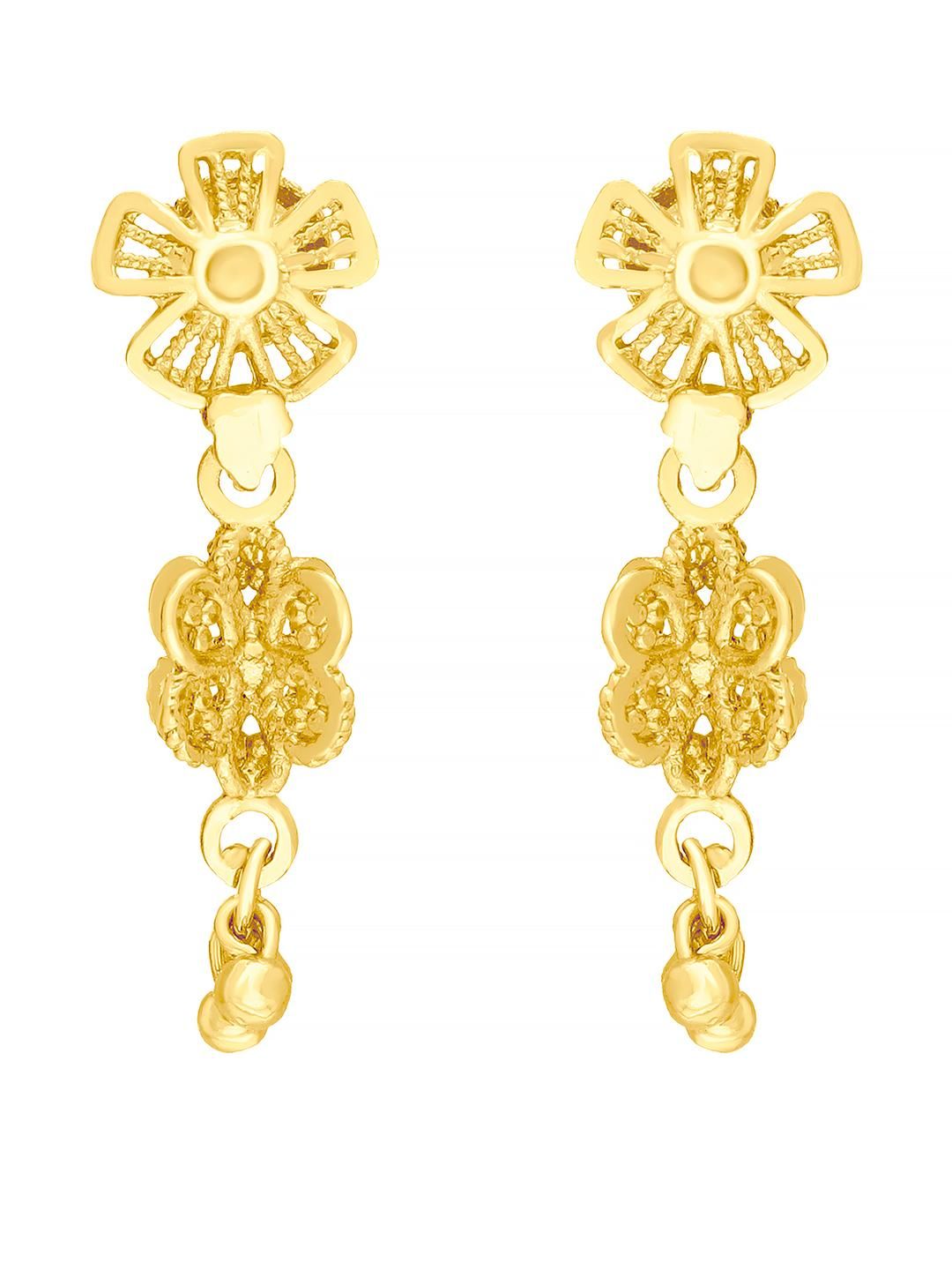 Raj And Deb Gold-Plated Brass Earrings-picture-17