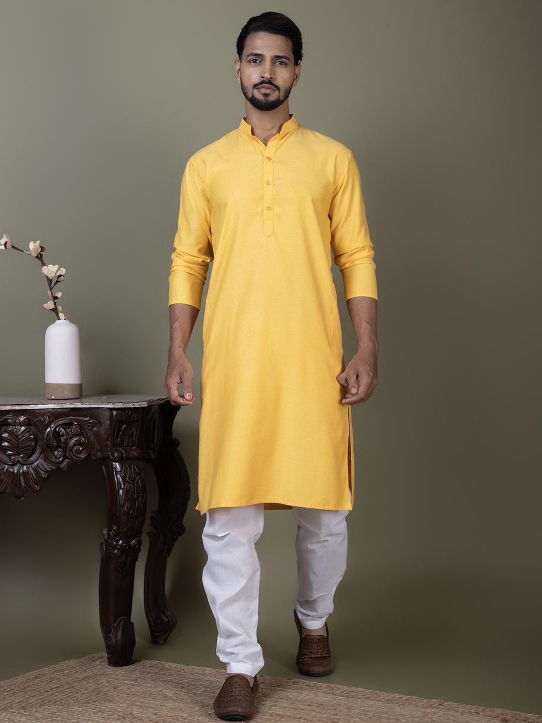 PulseIQ Mens Kurta Pyjama Set-picture-11