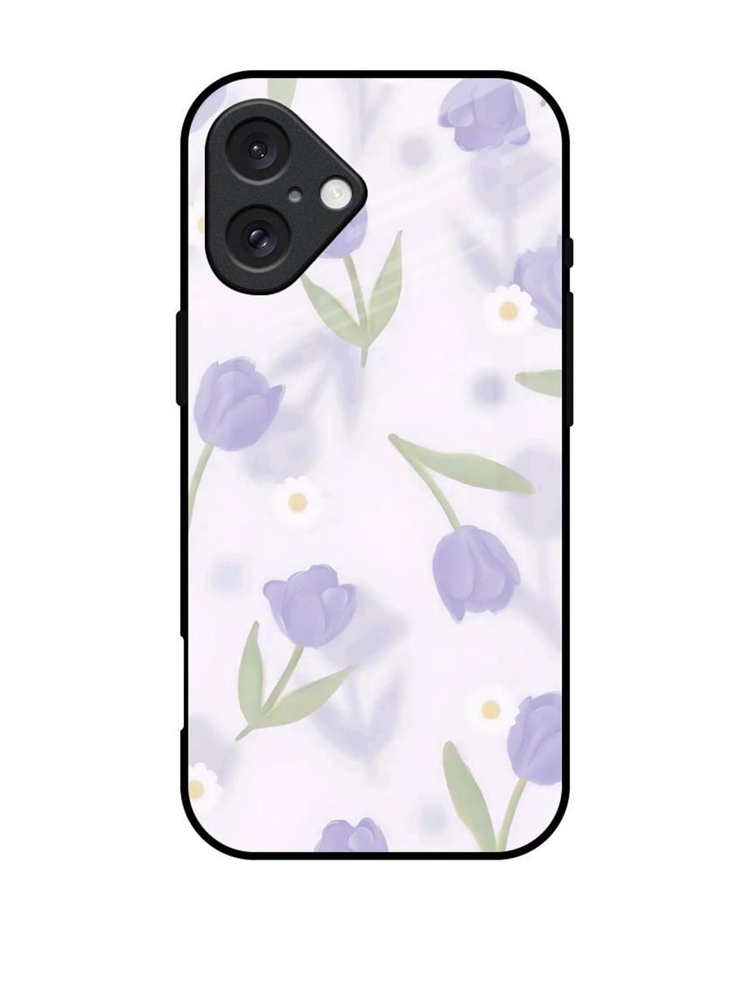 QRIOH Floral Printed iPhone 16 Back Case Mobile Accessories-picture-24
