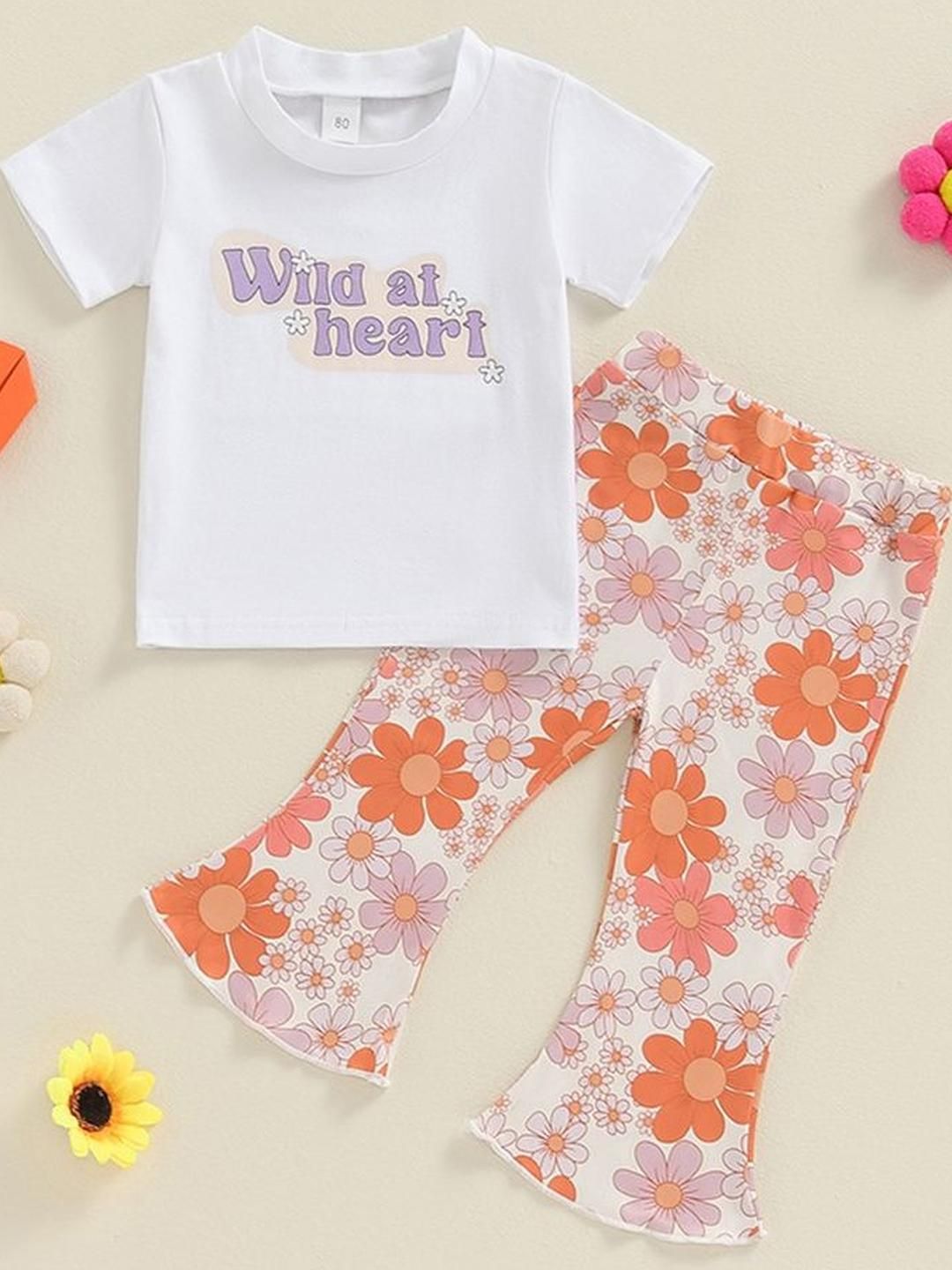 LULU & SKY Girls Printed Top with Trousers-picture-38