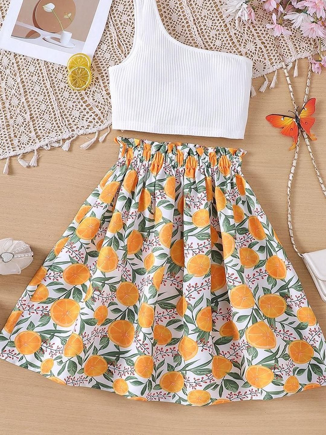 LULU & SKY Girls Top with Skirt-picture-18