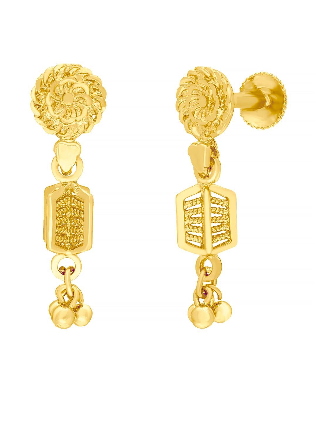 Raj And Deb Gold-Plated Brass Earrings-picture-38