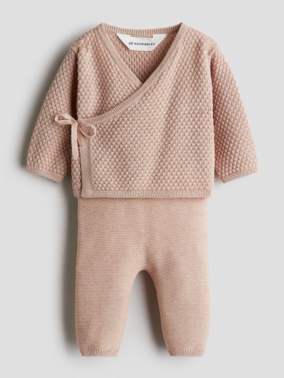 H&M 2-Piece Knitted Cardigan And Trousers Set-picture-37