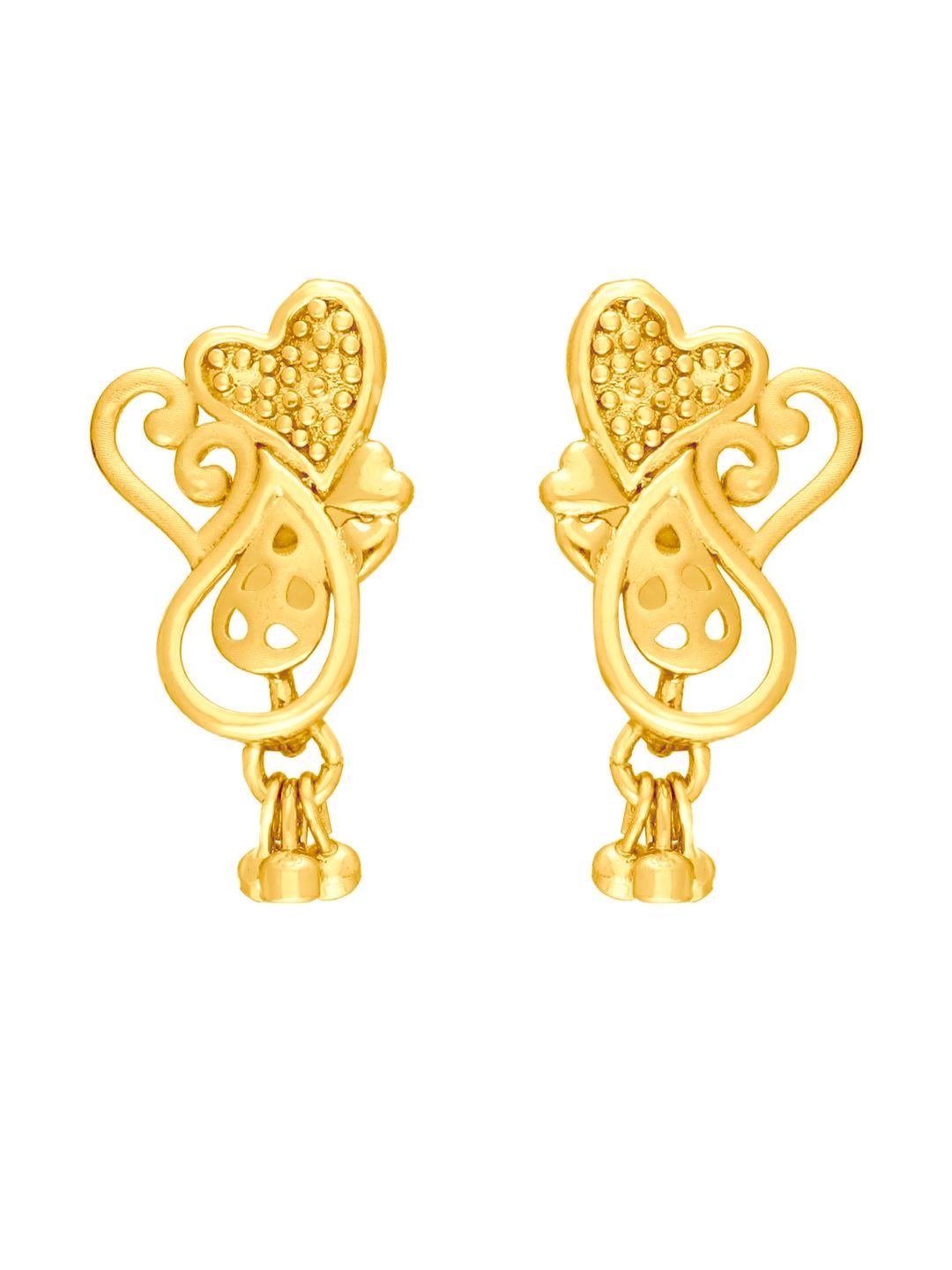 Raj And Deb Gold-Plated Brass Earrings-picture-32