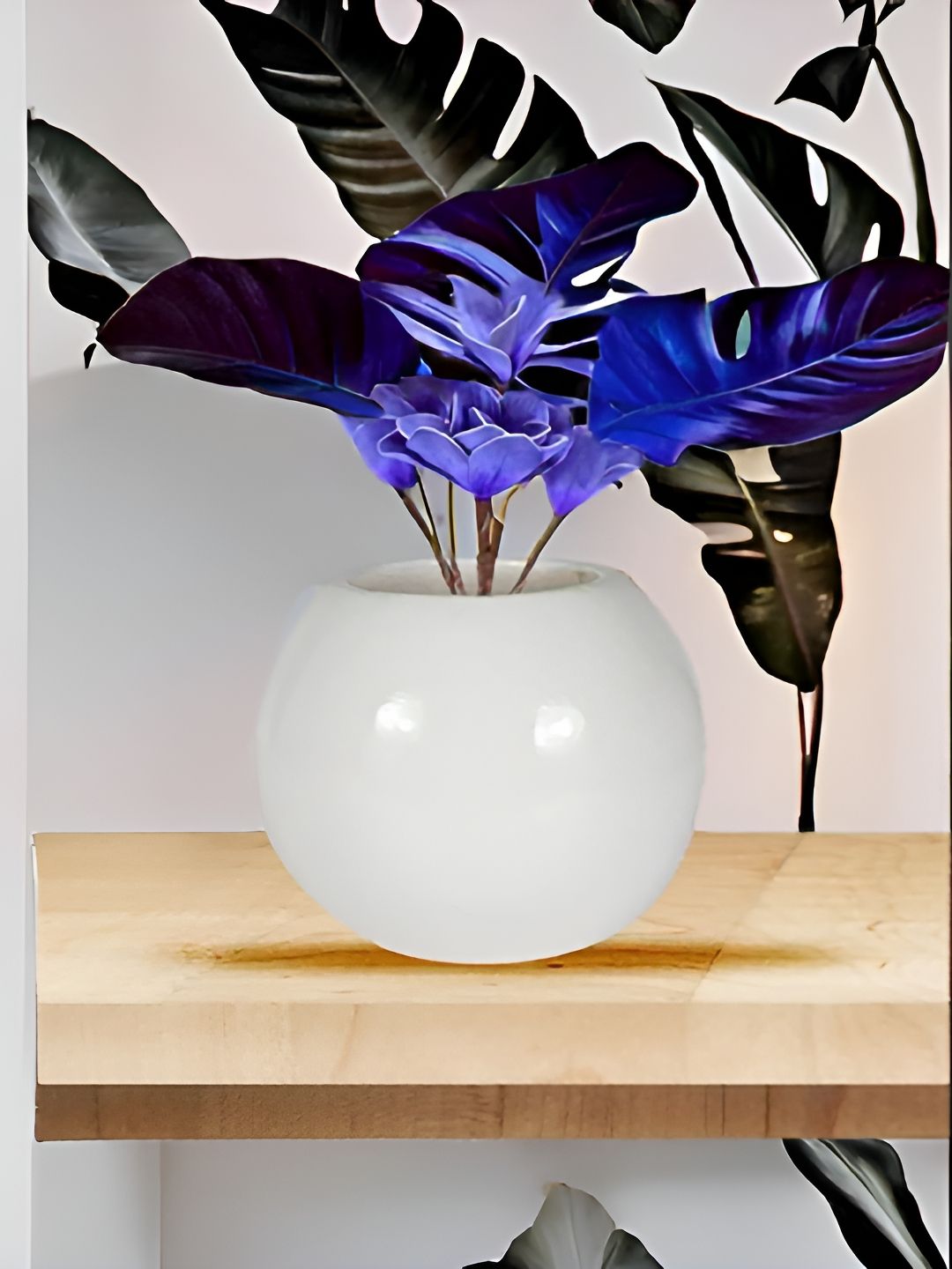 LASAKI Peblo White Big Ceramic Planters-picture-26