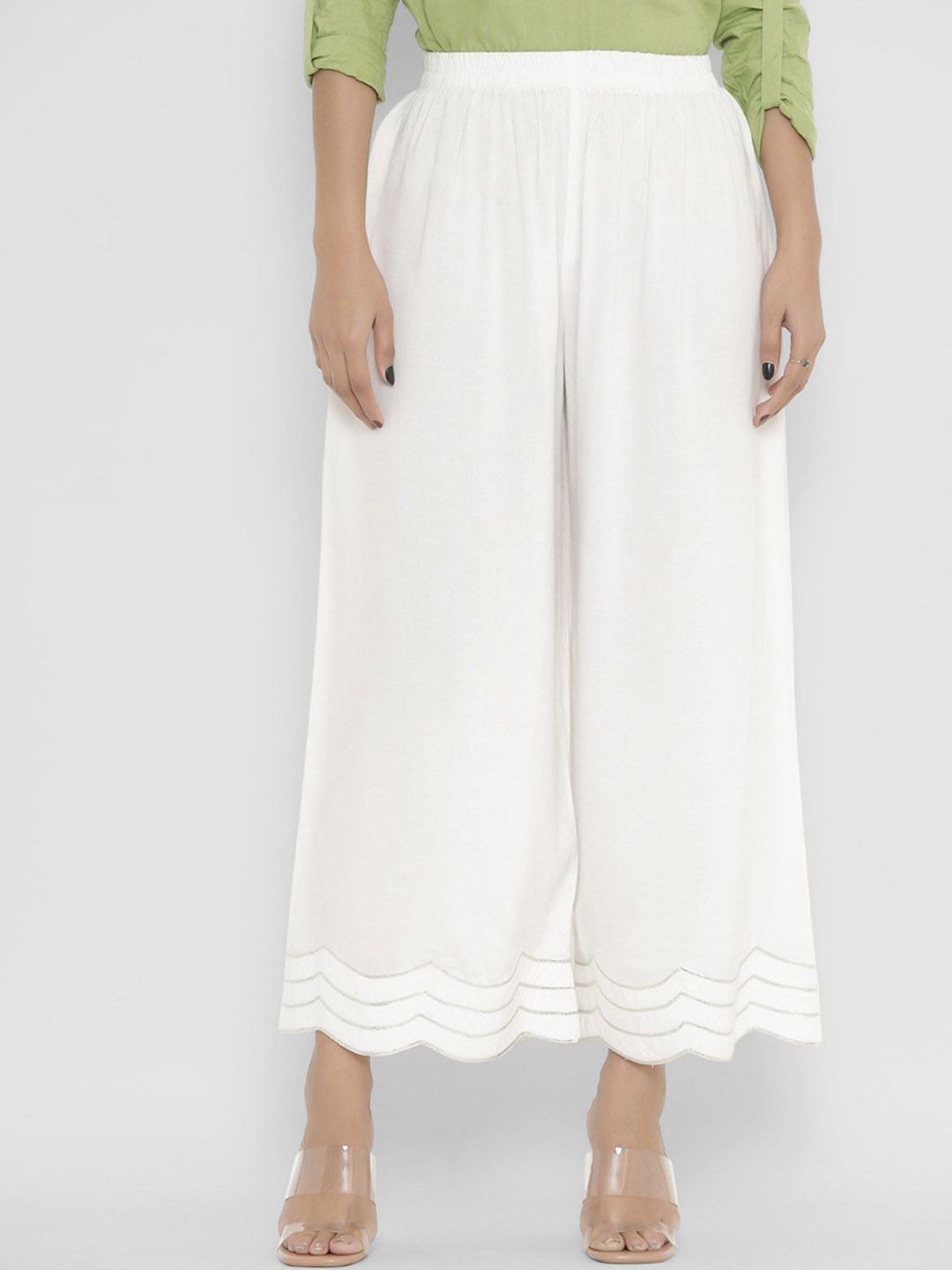 Moda Rapido Women Wide Leg Slip-On Palazzo-picture-55