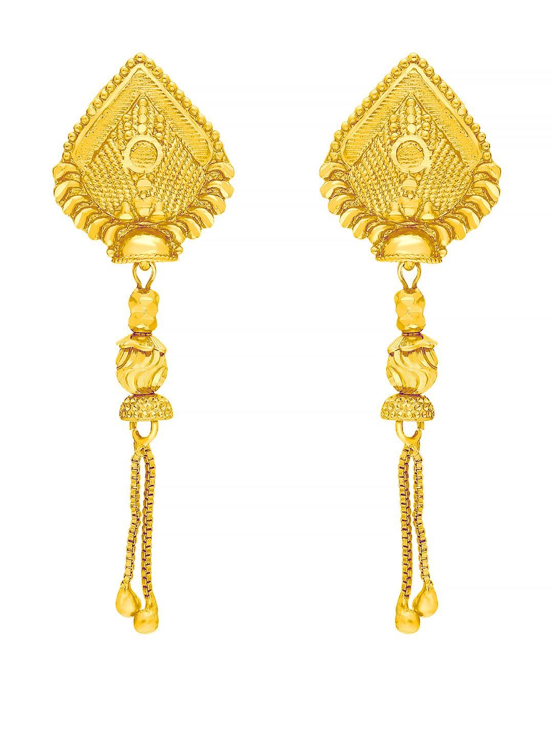 Raj And Deb Gold-Plated Brass Earrings-picture-40