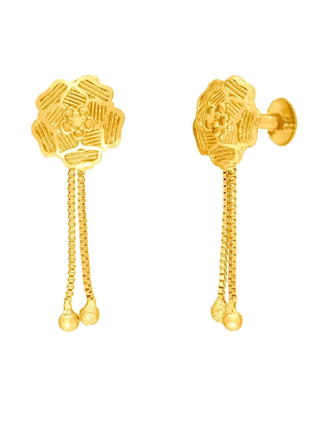 Raj And Deb Gold-Plated Brass Earrings-picture-30