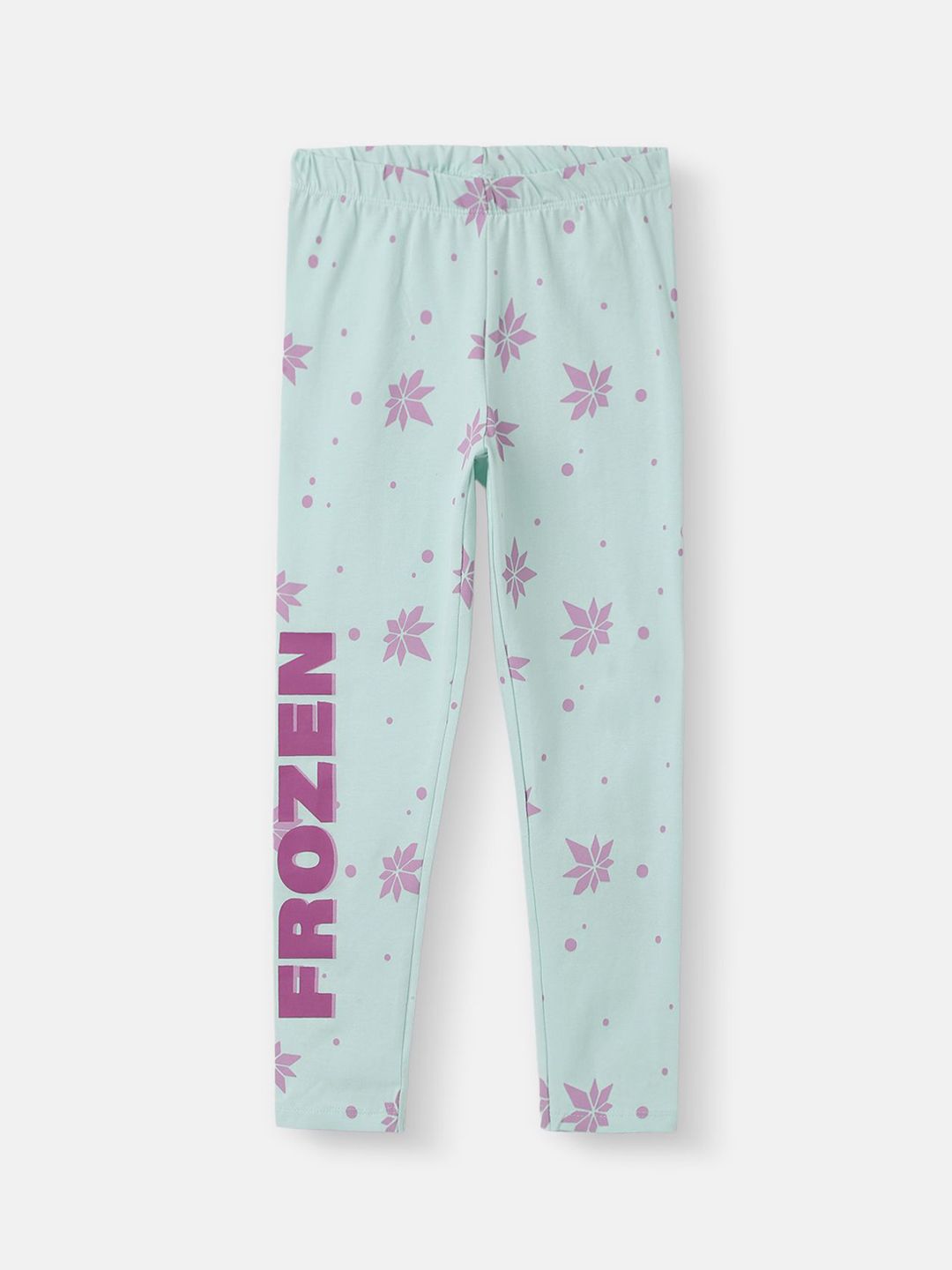 Nauti Nati Girls Graphic Printed Cotton Ankle Length Leggings-picture-54