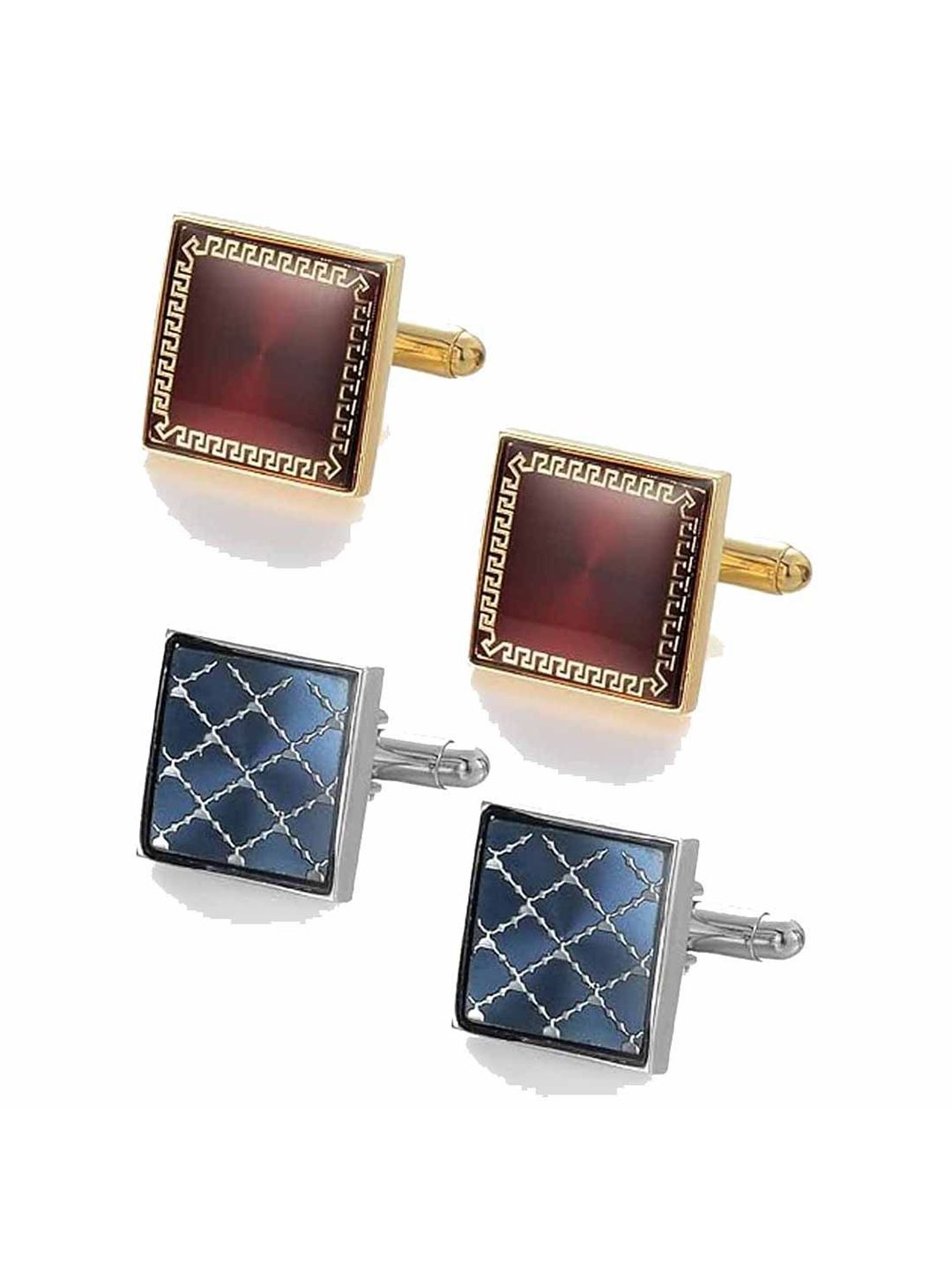 Curren Men Pack of 2 Contemporary Cufflink-picture-17