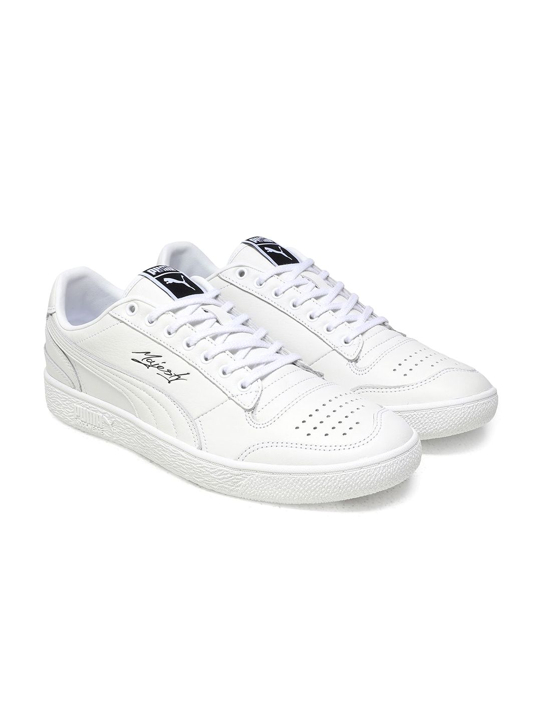 Puma Majesty Unisex Lace-Up Leather Sneakers-picture-11