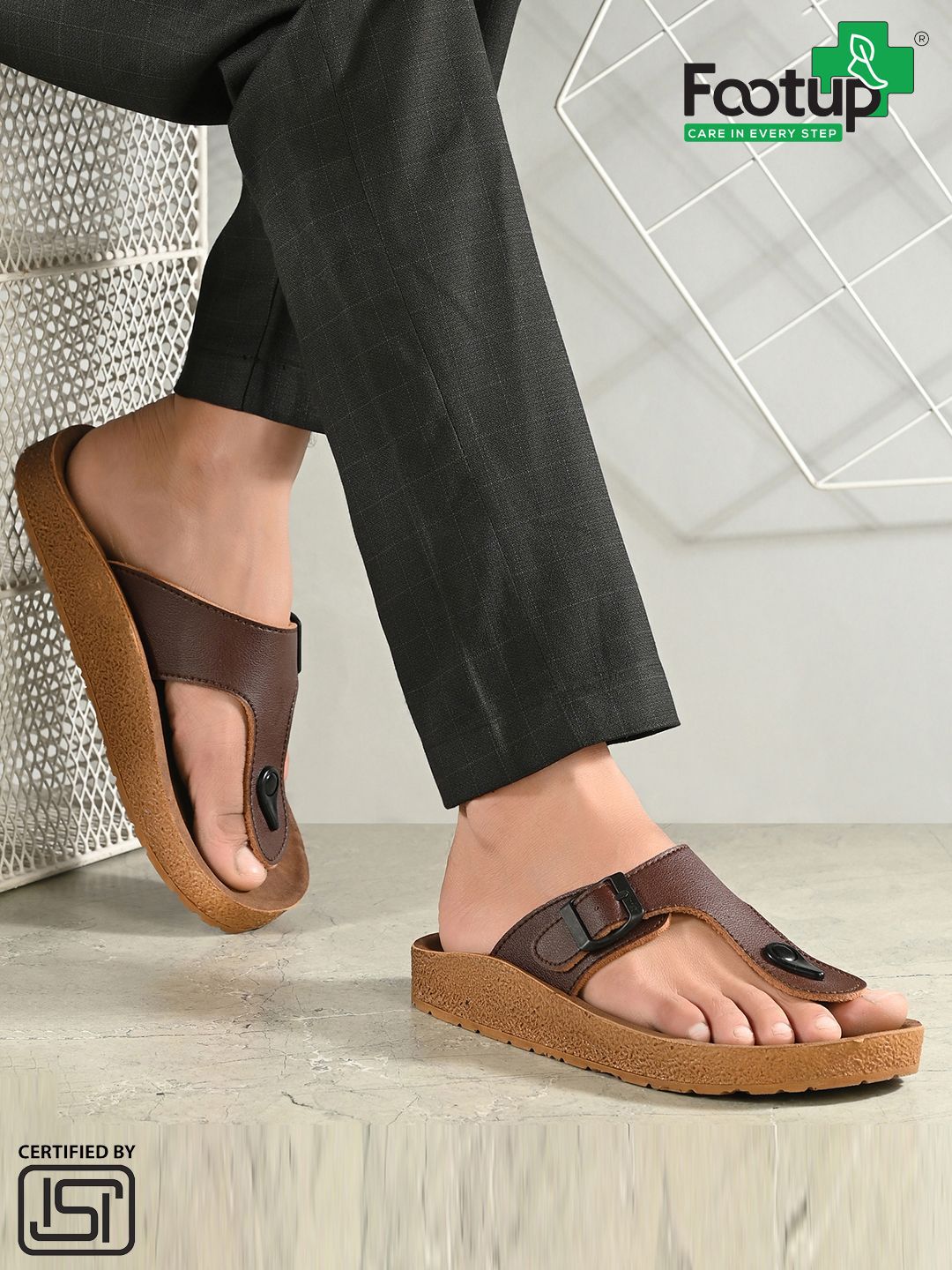 doctor health super soft FOOTUP Men Comfort Sandals-picture-22