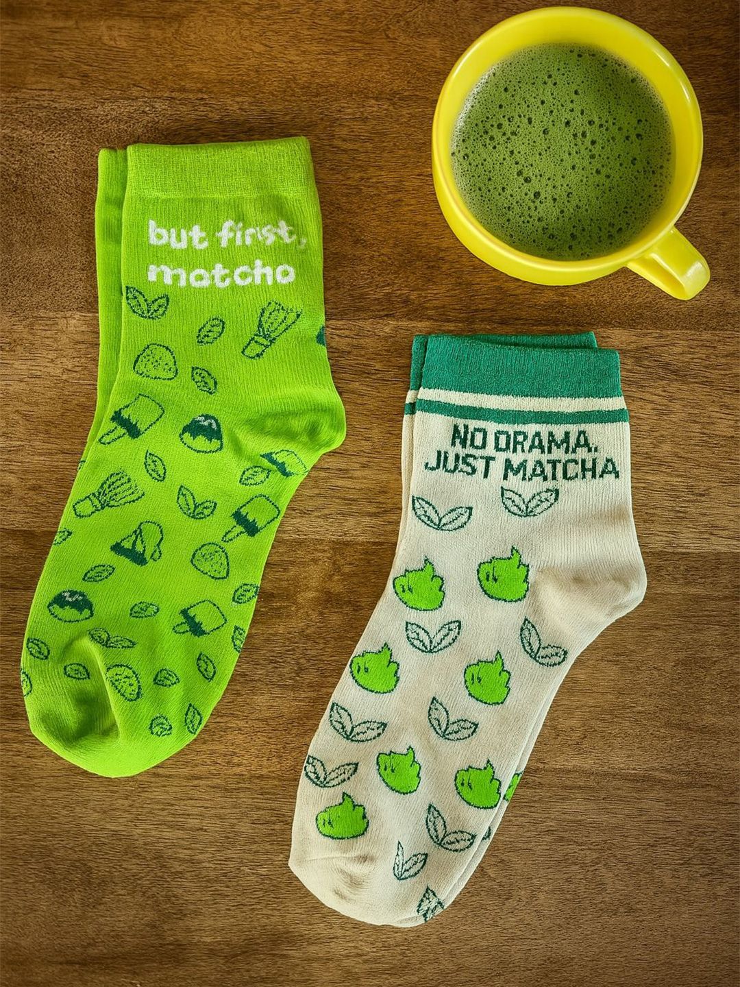 Thela Gaadi Unisex Pack Of 2 Printed Ankle-Length Breathable Socks-picture-25