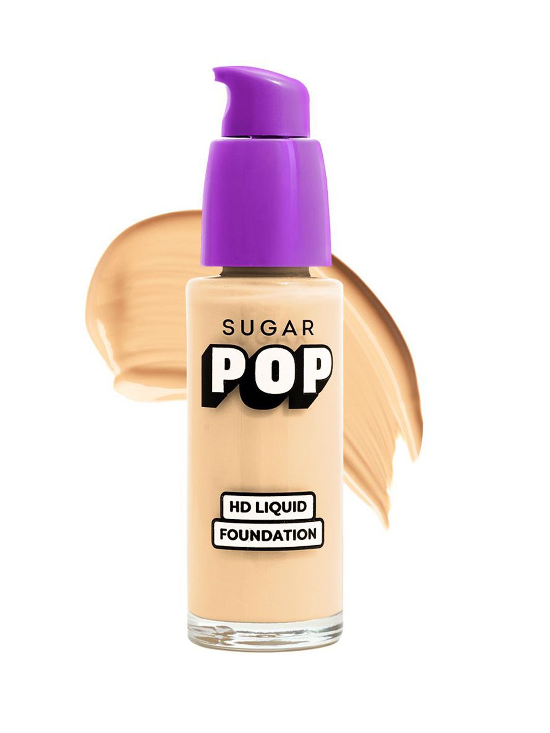 SUGAR POP HD Liquid Foundation With SPF 30 - 30 ml - Cashew 03-image-41