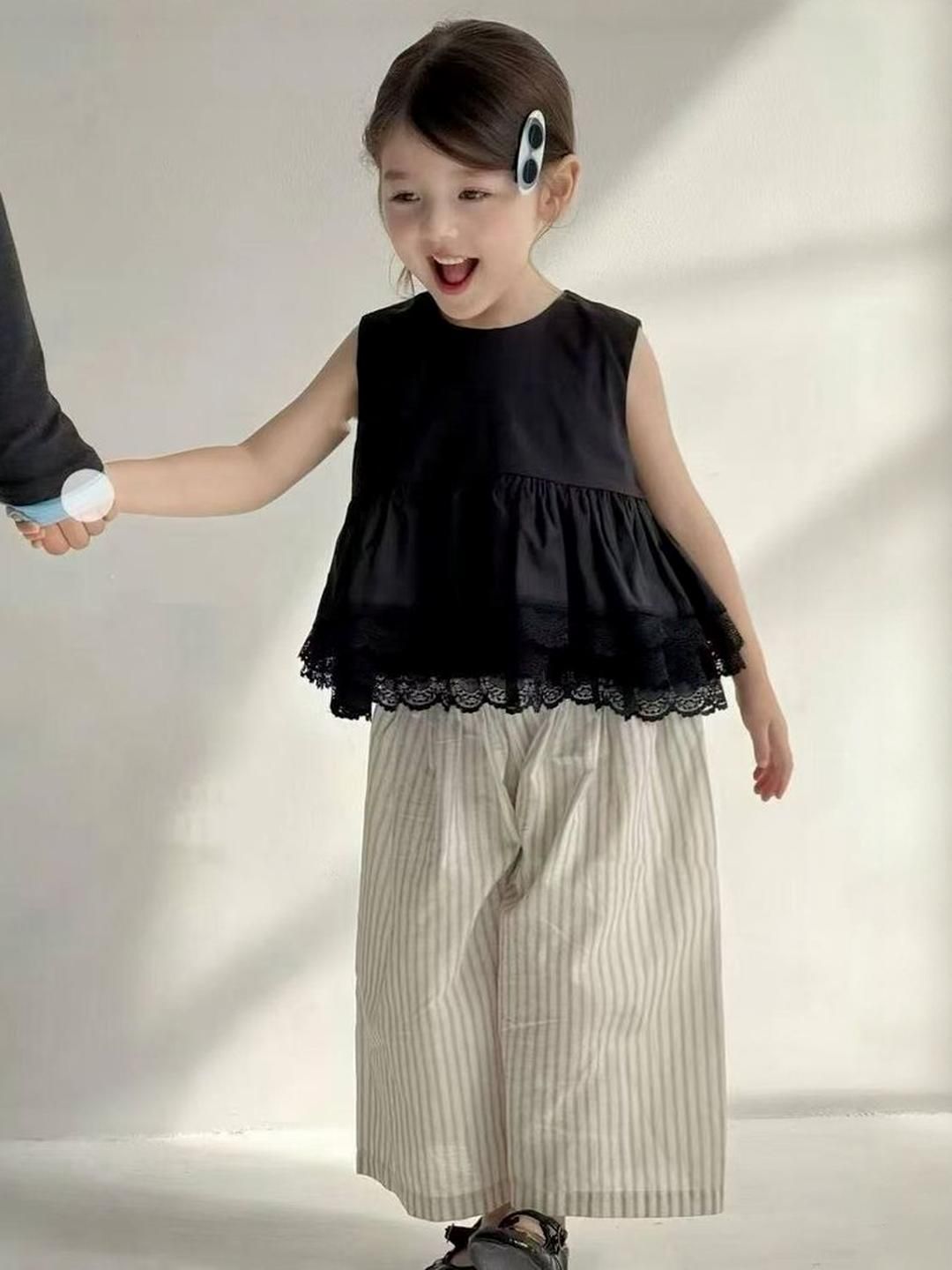 LULU & SKY Girls Pure Cotton Top With Palazzos-picture-32