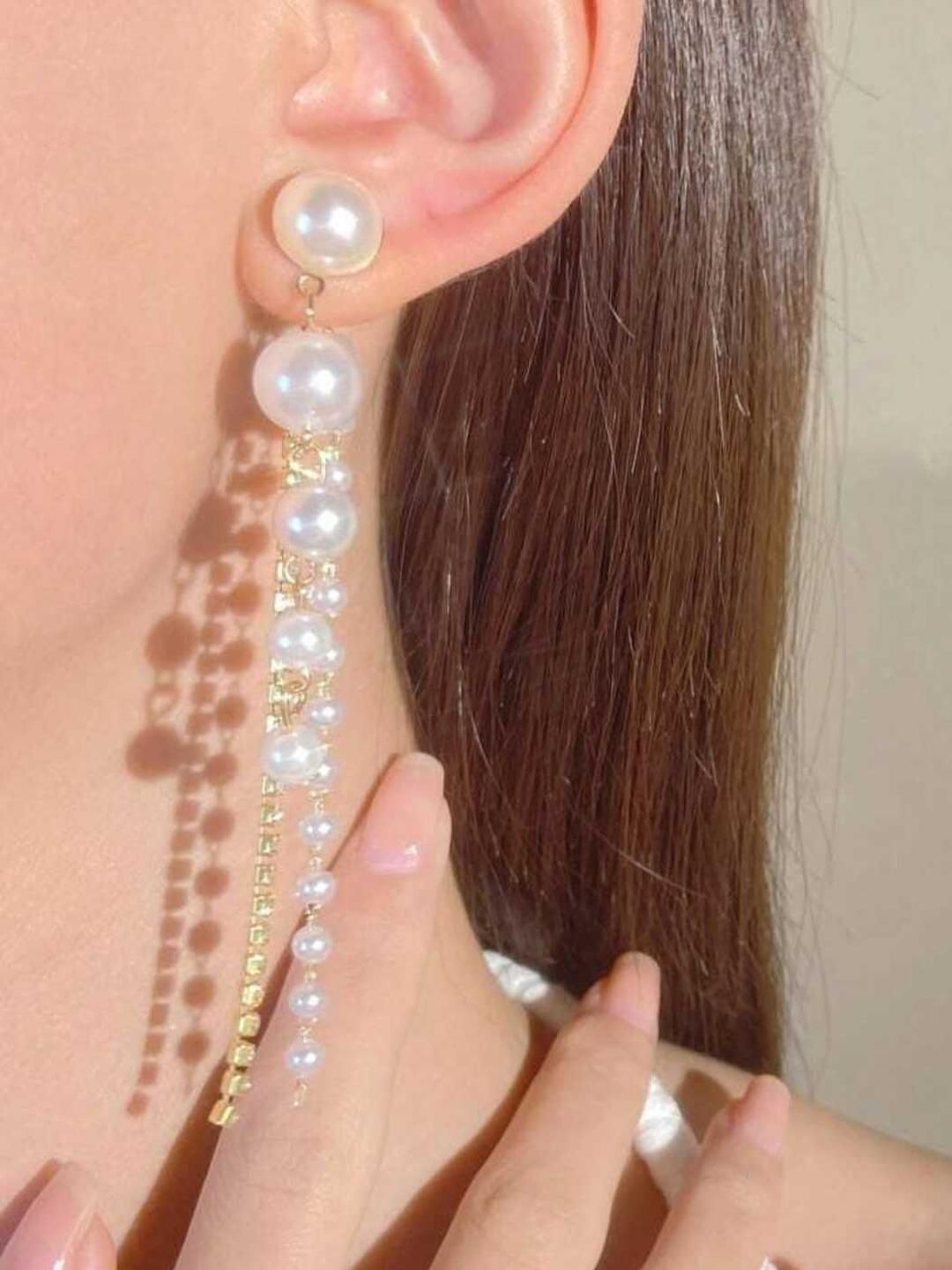 Miraclewood Women Gold Earrings-picture-17
