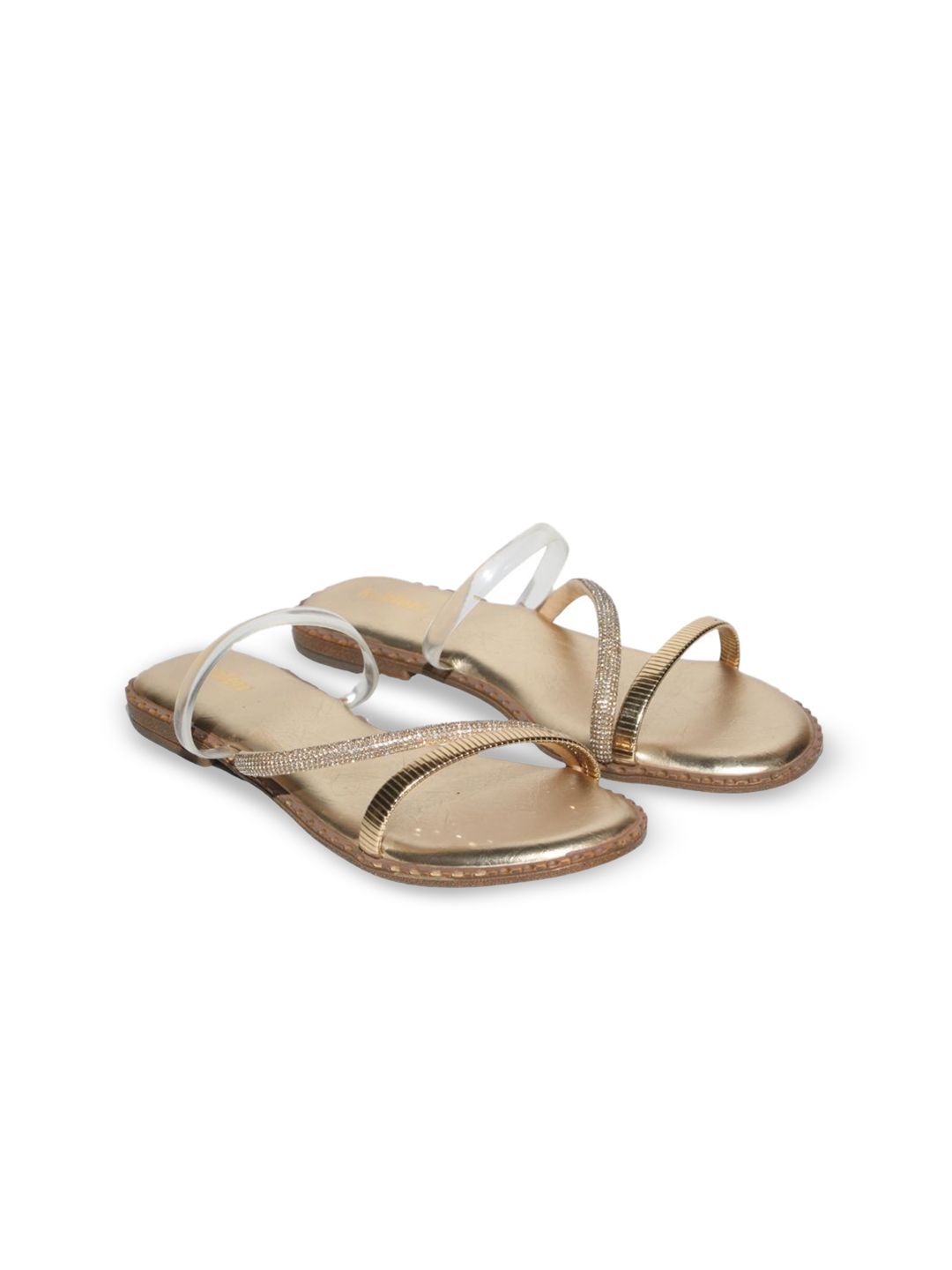 Koblerr Women Embellished Open Toe Flats-picture-17